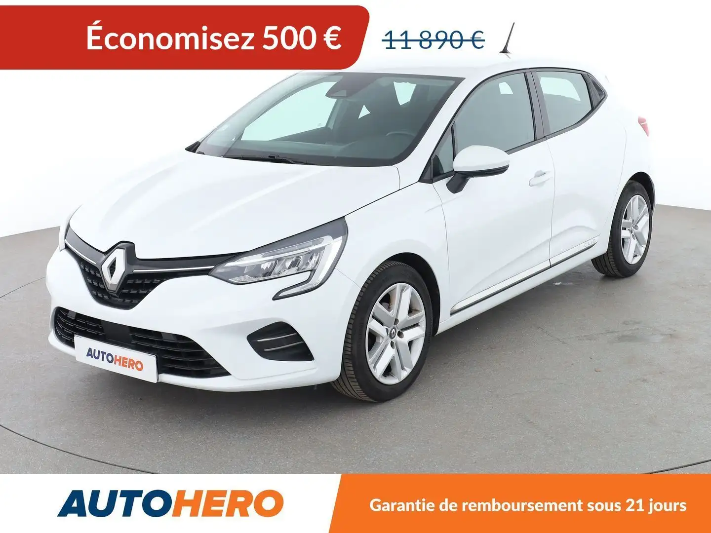 Renault Clio 1.5 Blue dCi Business Blanc - 1