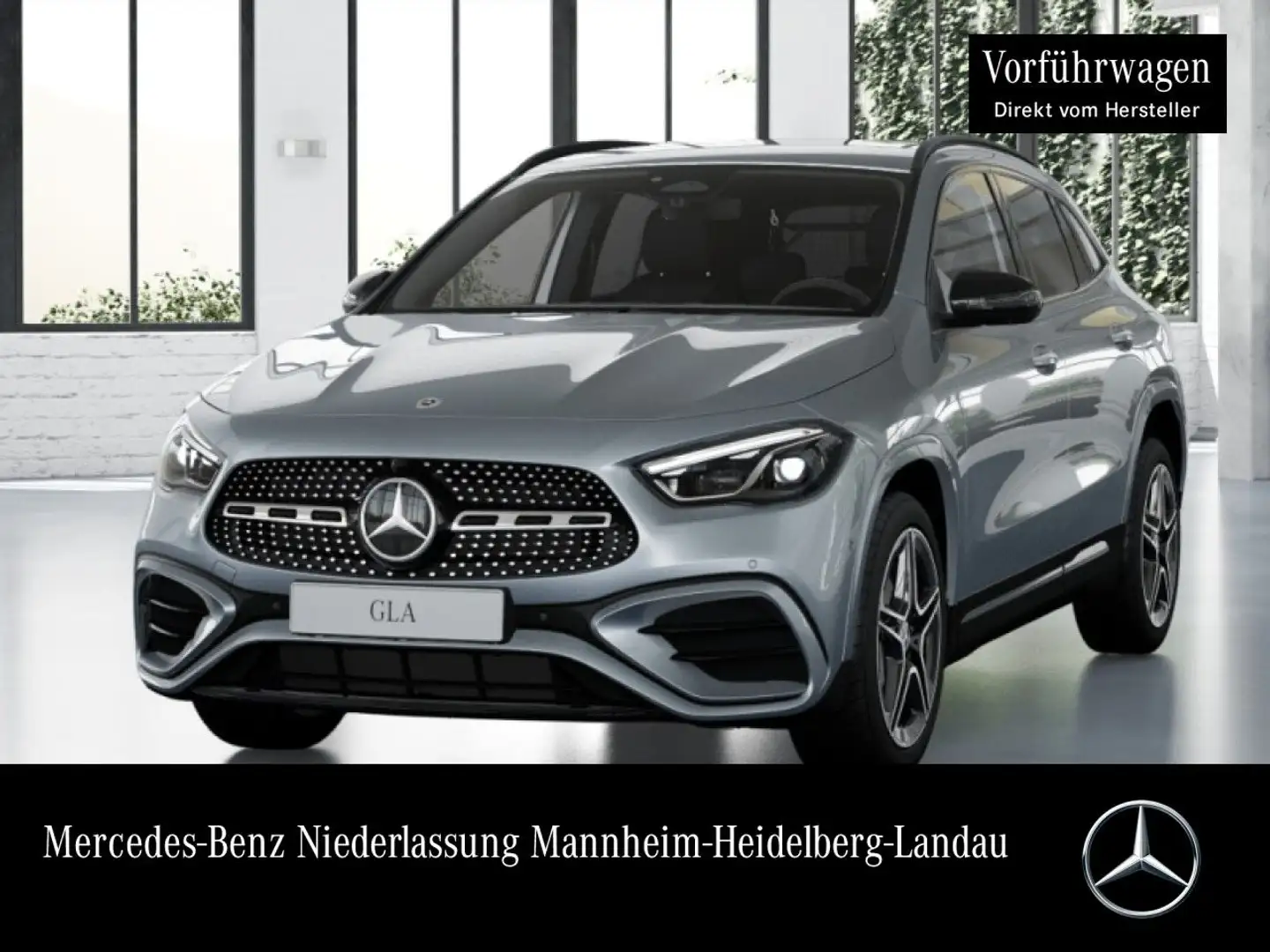 Mercedes-Benz GLA 200 AMG+NIGHT+360°+MULTIBEAM+19"+TOTW+KEYLESS Silber - 1