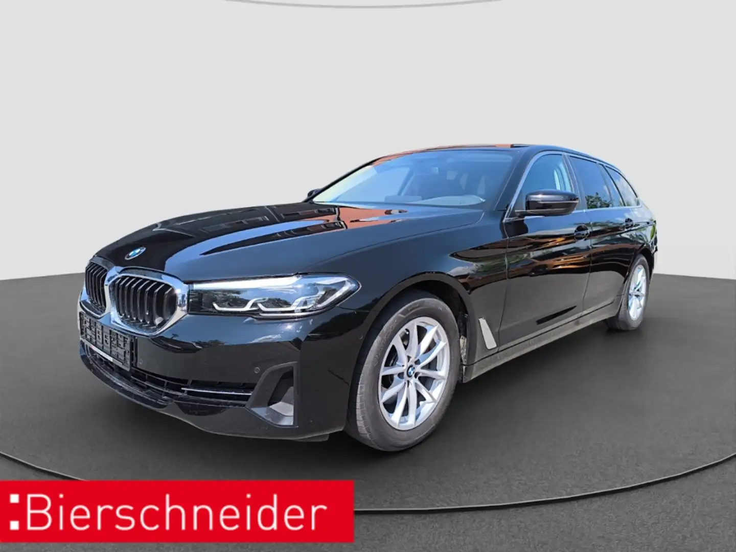 BMW 520 d Touring Aut. xDrive NAVI RFK PDC Negro - 1