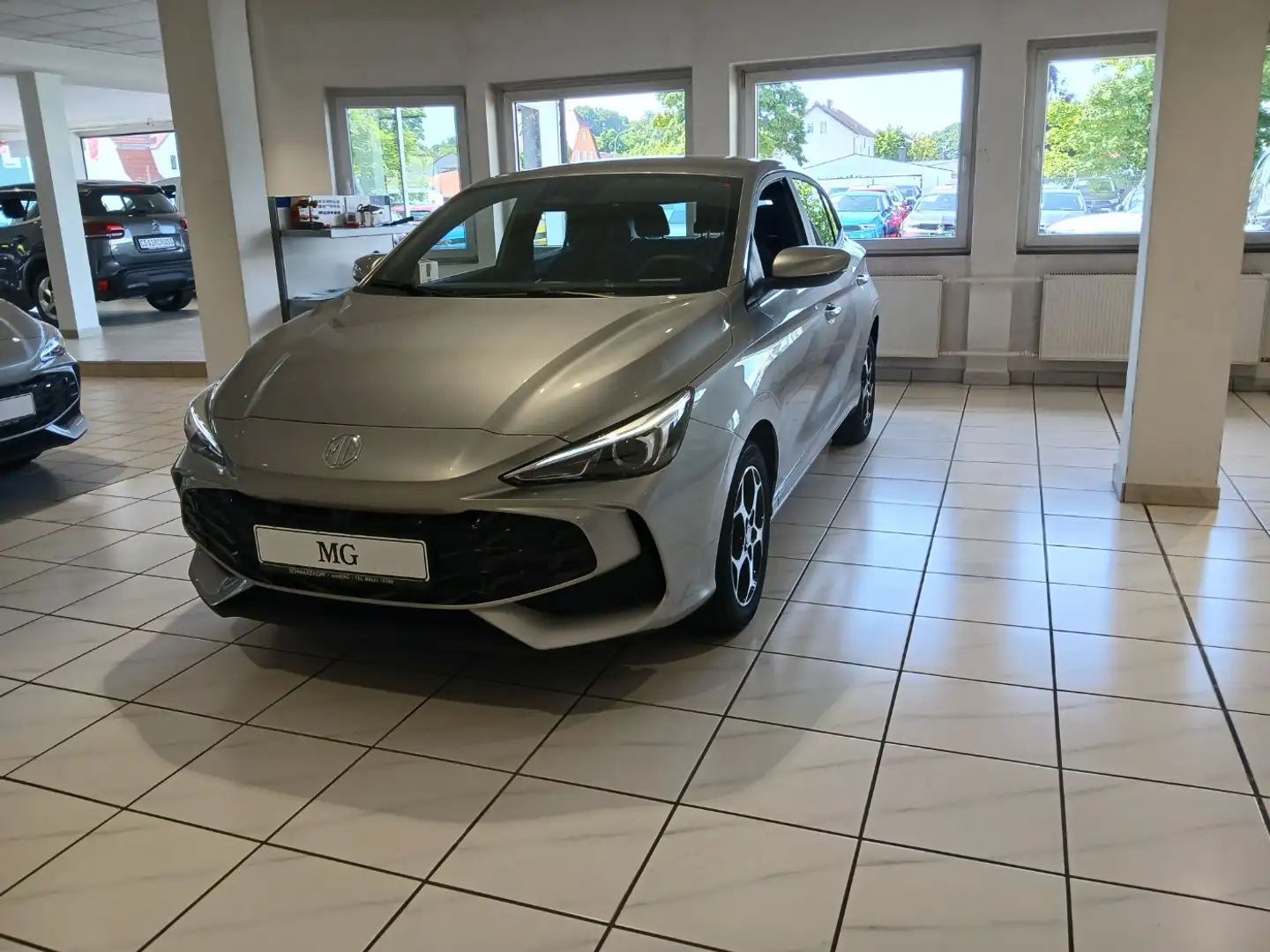 MG MG3 Comfort Voll-Hybrid Rückfahrkamera Parksensor Plateado - 2