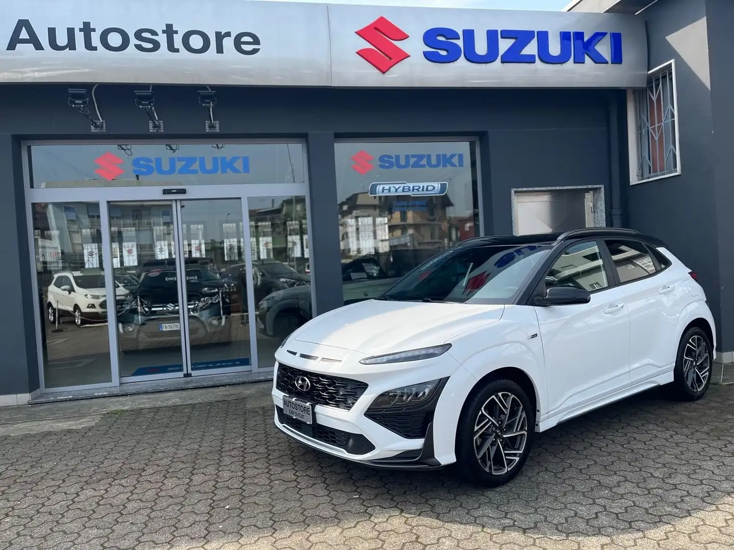 Hyundai KONA 1.0 BENZINA NLine 120cv!!!! Weiß - 1