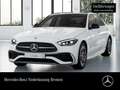 Mercedes-Benz C 400 e 4M AMG+NIGHT+PANO+360+AHK+BURMESTER+9G Blanc - thumbnail 1
