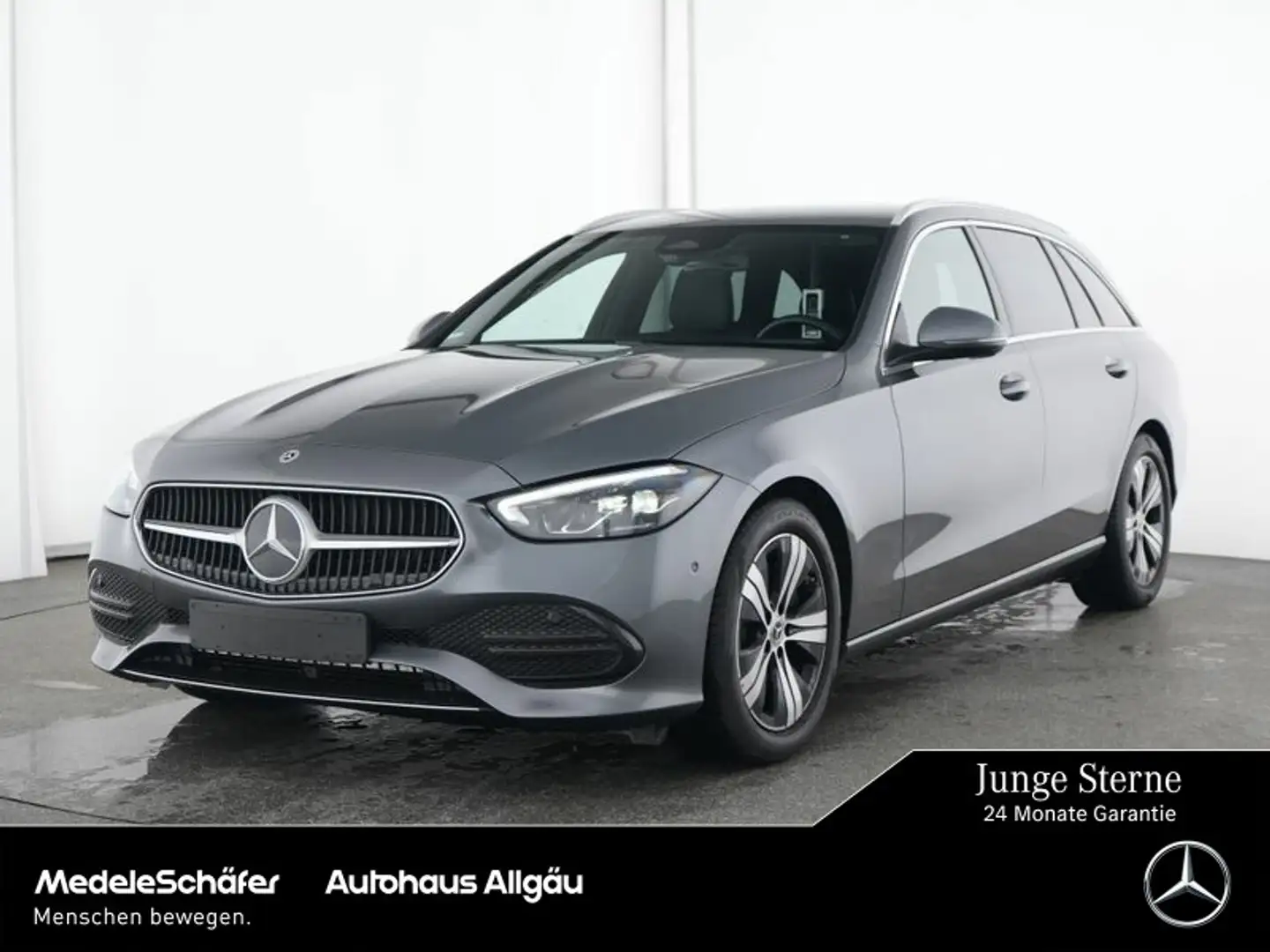 Mercedes-Benz C 200 C 200 T d Avantgarfde AHK Vorr.-Distronic LED Park Grau - 1