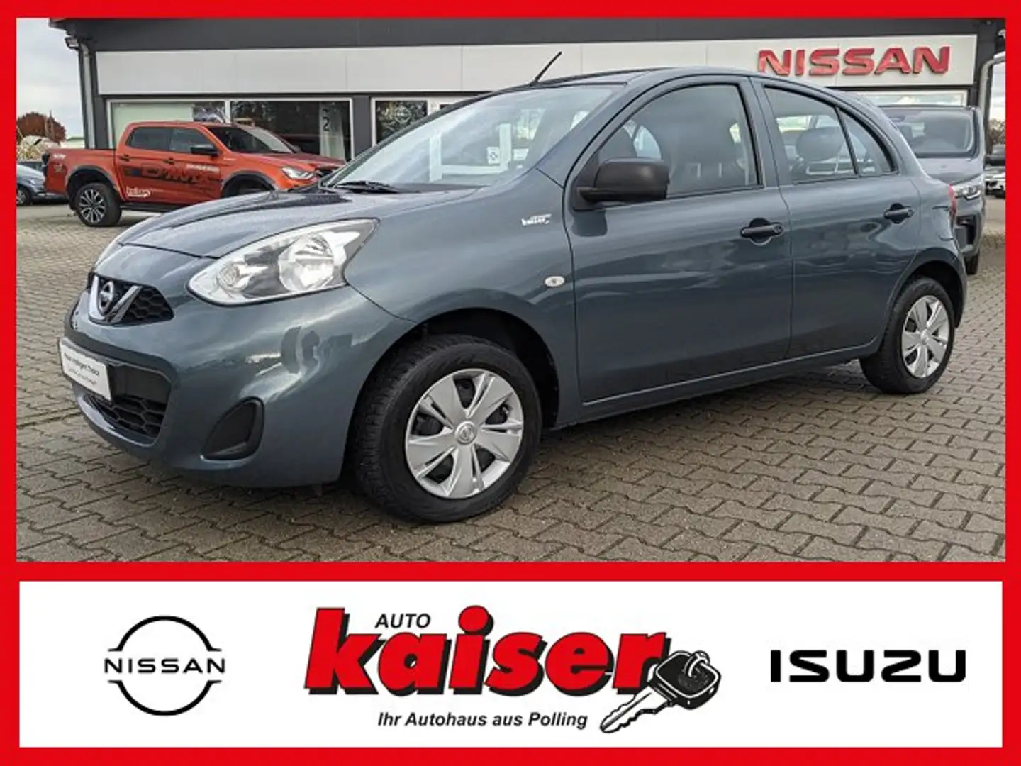 Nissan Micra Micra 1.2 Visia First Grau - 1