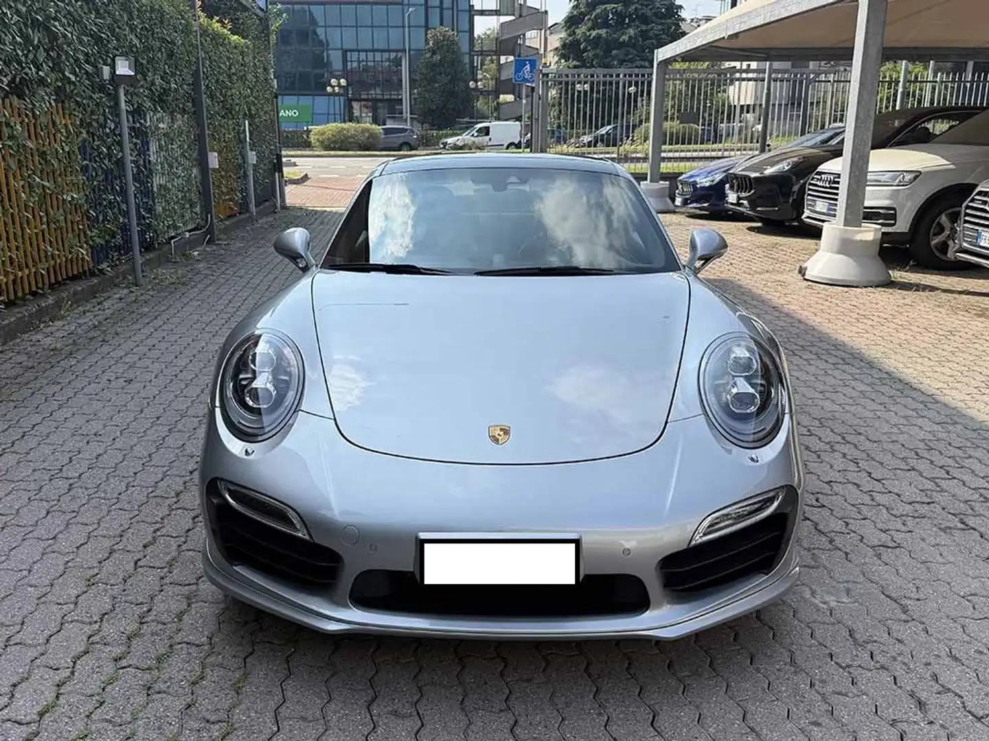 Porsche 991 Coupe 3.8 Turbo S TETTO APRIBILE E PANORAMICO Argento - 2