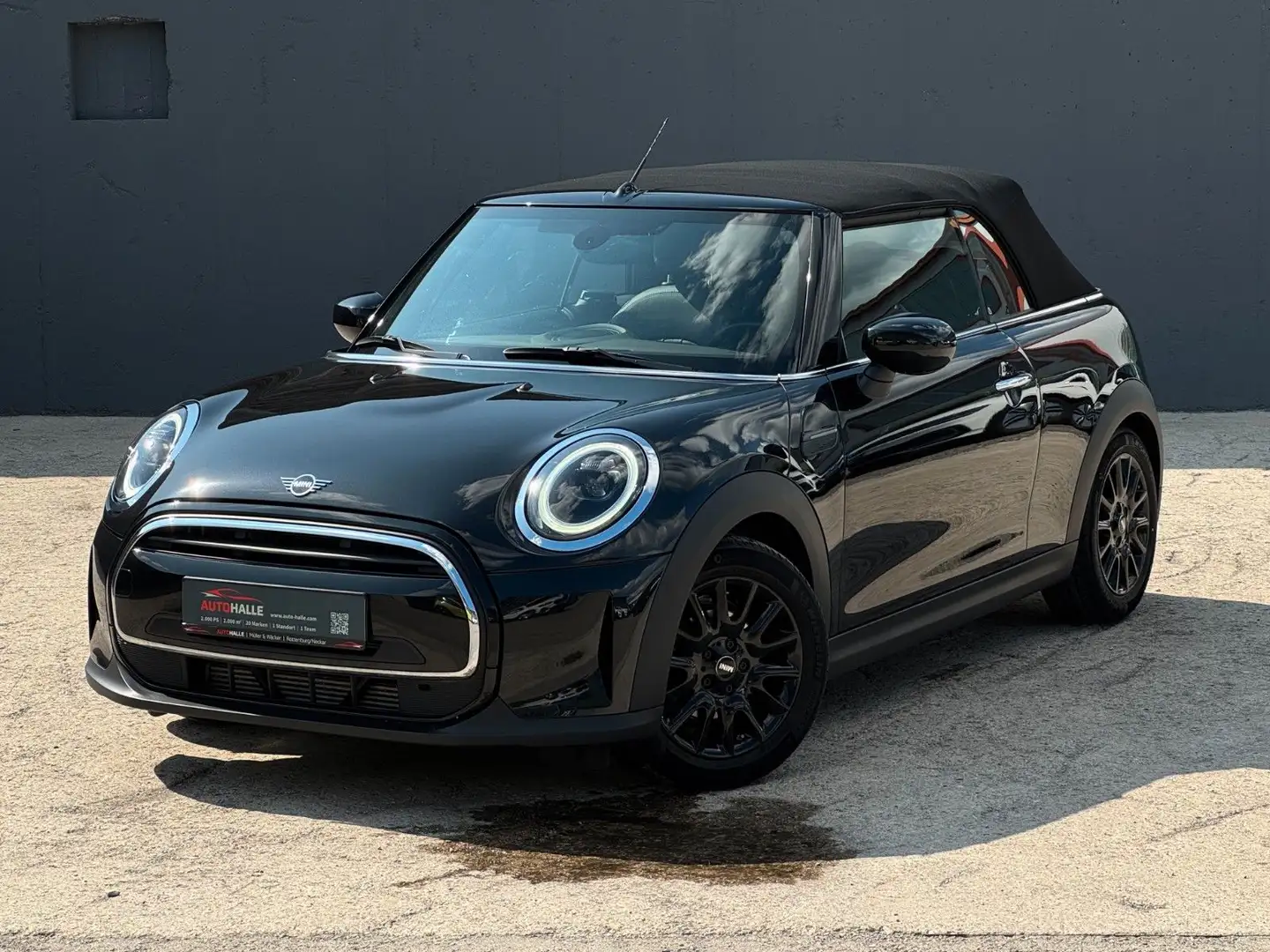 MINI Cooper Cabrio F57 Autom Classic Trim Leder PDC Zwart - 2