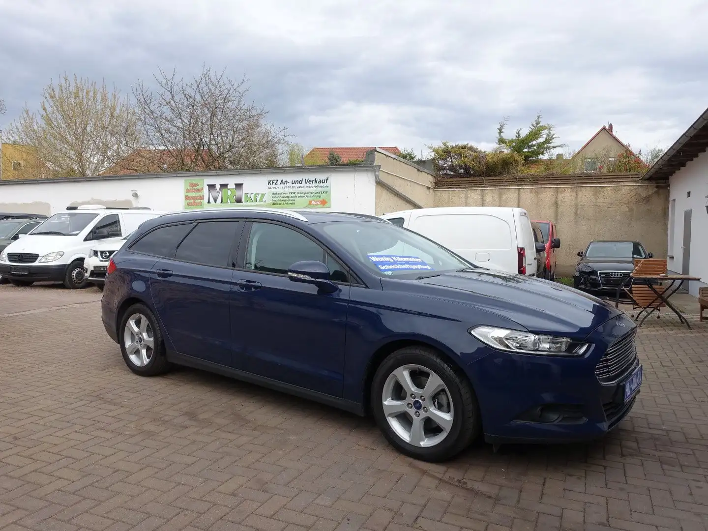 Ford Mondeo Turnier 2,0/150PS, EU6, WRäder, TÜV neu ! Bleu - 1