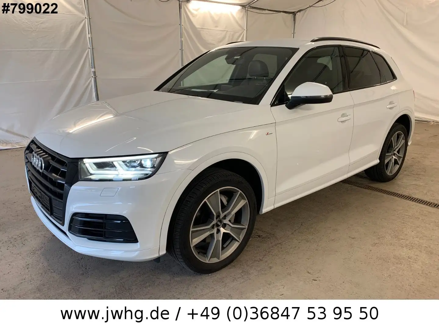 Audi Q5 40 quattro S-Line+Ext BLACK/NAVI/LED/20" Weiß - 1