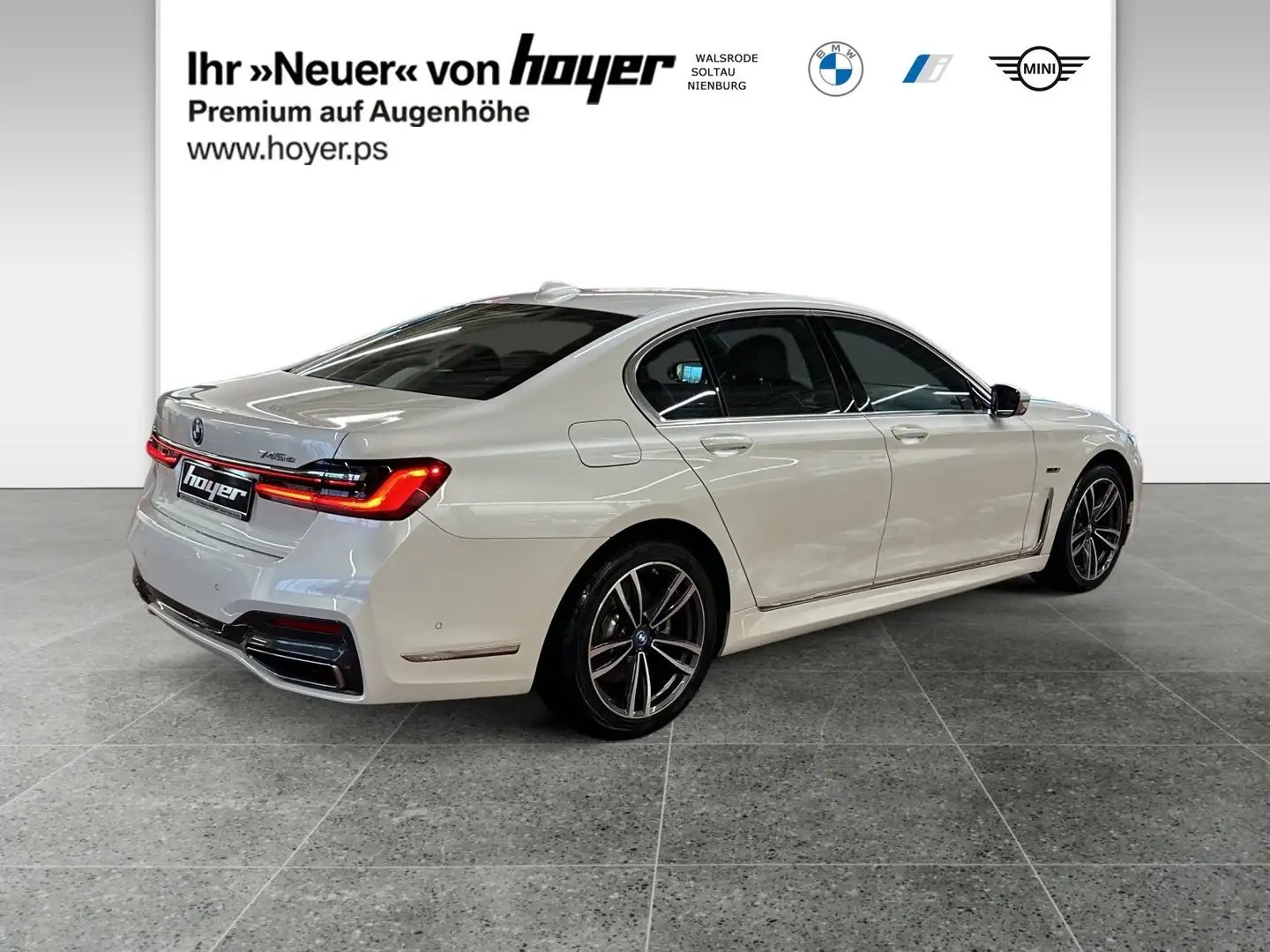 BMW 745 e M Sportpaket Gestiksteuerung DAB Blanc - 2