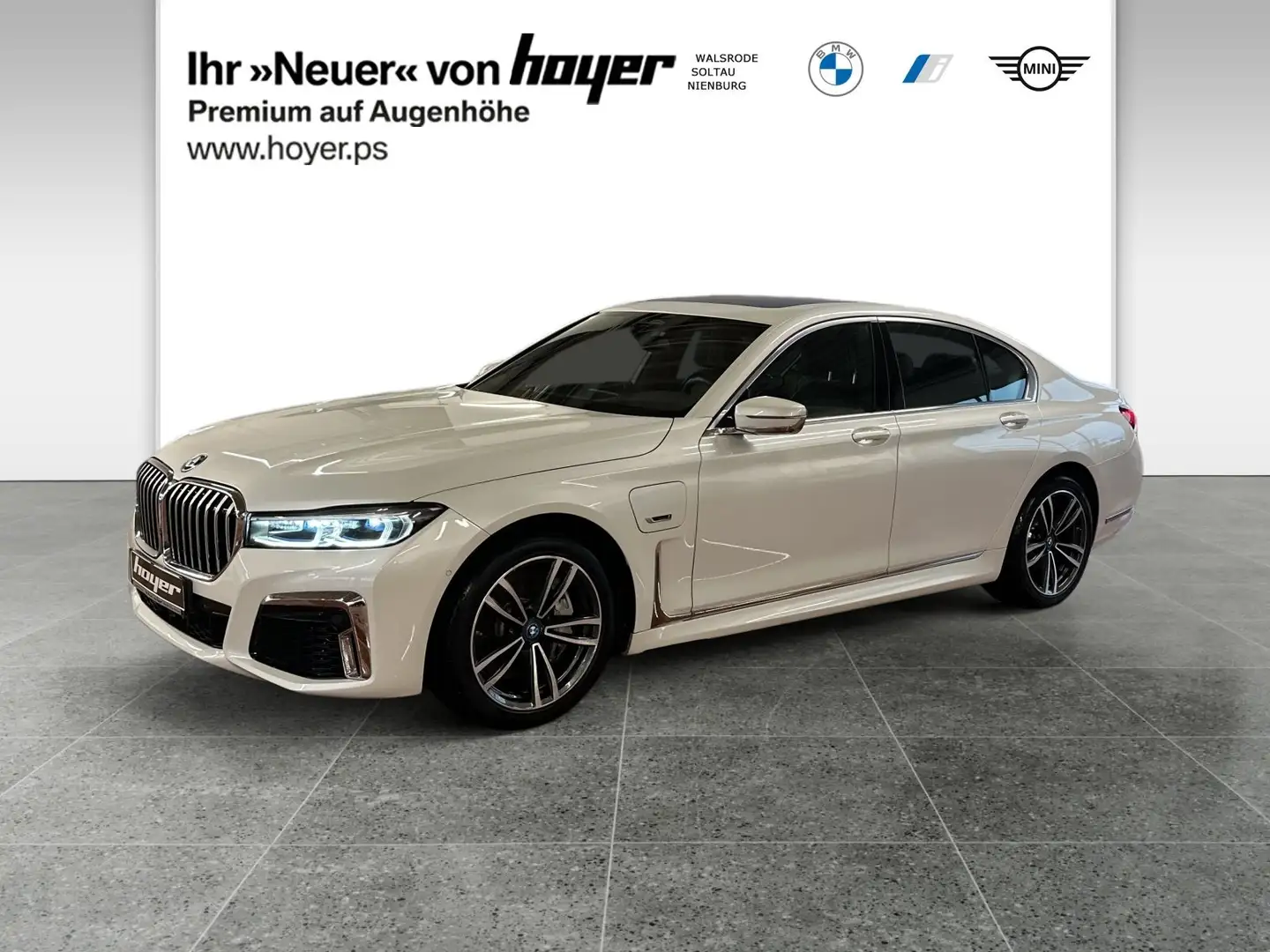 BMW 745 e M Sportpaket Gestiksteuerung DAB Blanc - 1