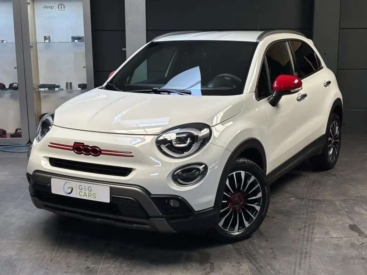 Fiat 500X Hatchback  -  RED Blanc - 1