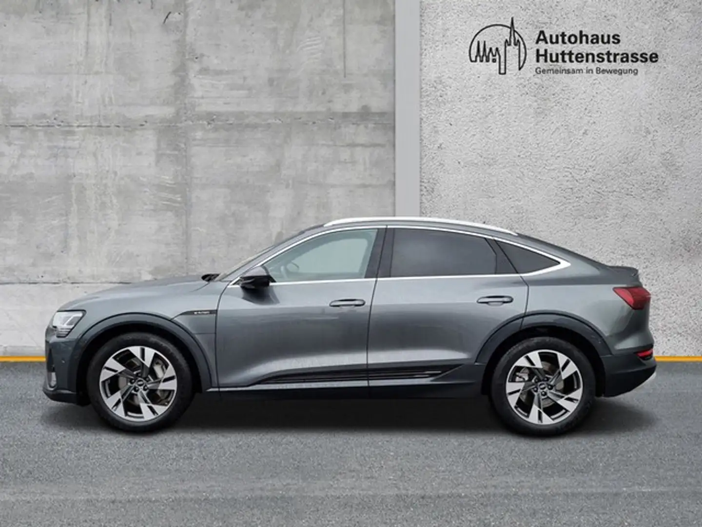Audi e-tron Sportback 50 qu S line AIR HuD ACC Grau - 2