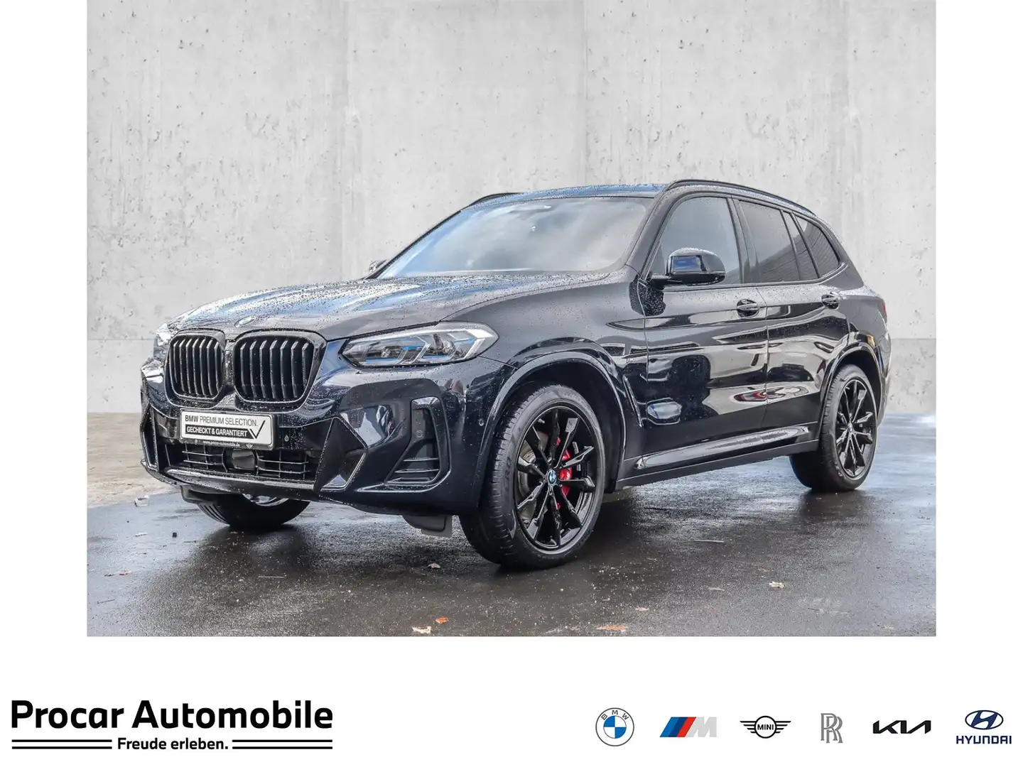 BMW X3 xDrive30d M Sport HUD PANO ACC RFK NAVI Schwarz - 1