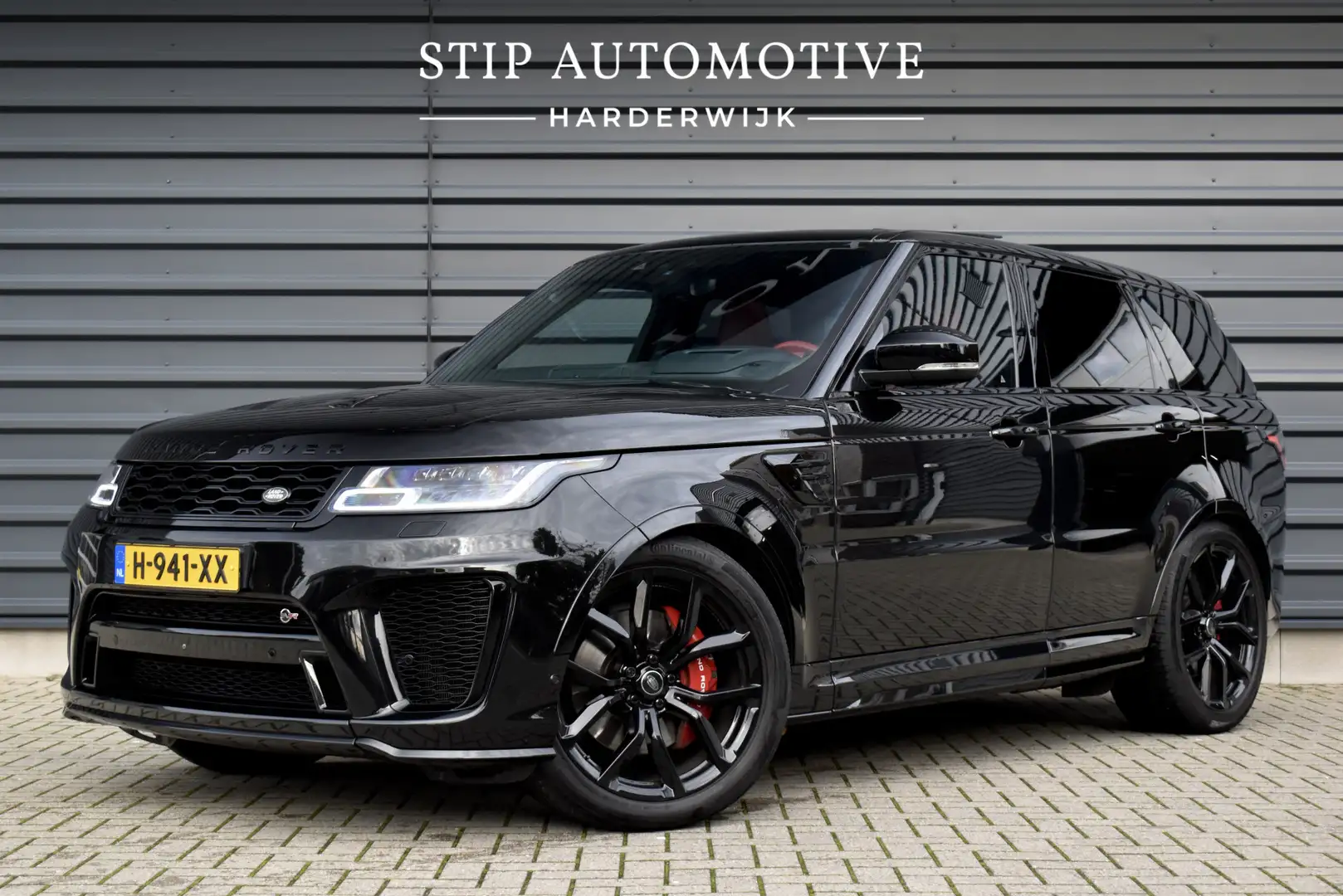 Land Rover Range Rover Sport 5.0 V8 SC SVR 575pk | Pano | Meridian Surround | M Zwart - 1