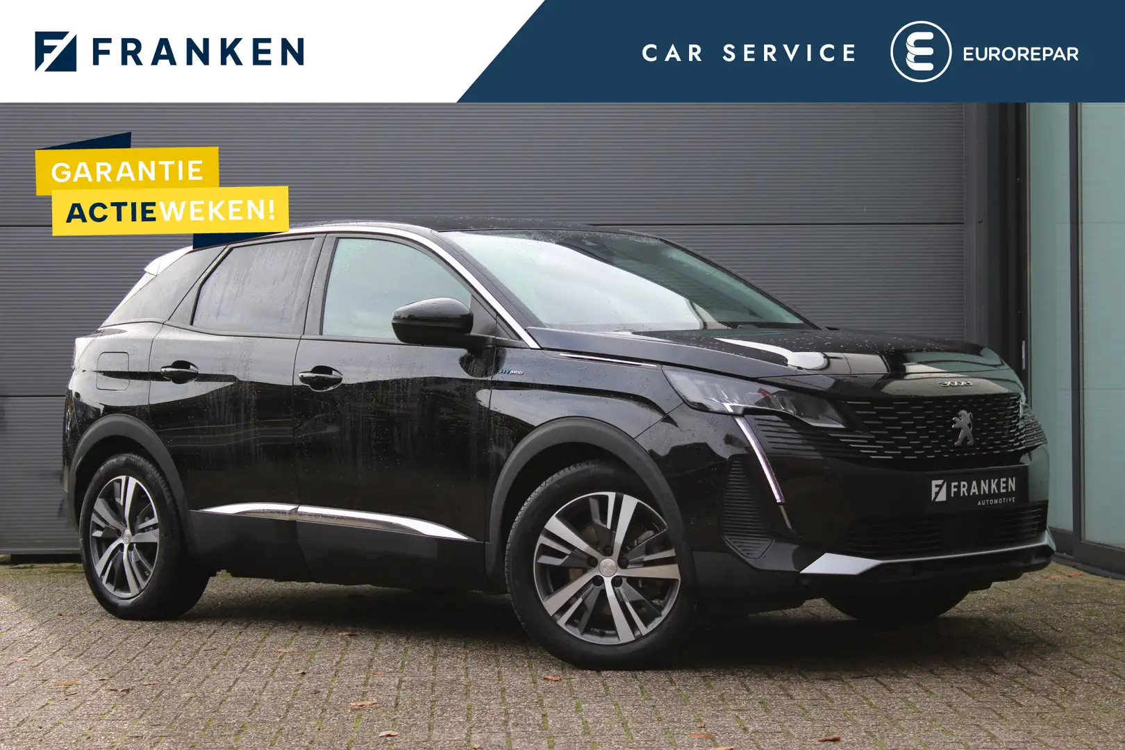Peugeot 3008 1.6 HYbrid 225 Allure | Navigatie | Camera | Led A Zwart - 1