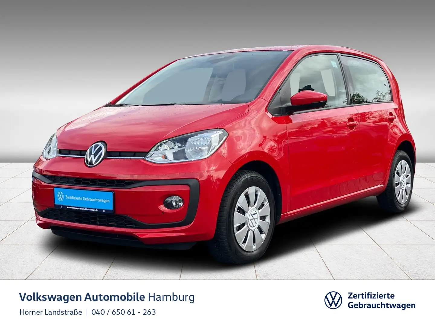 Volkswagen up! move 1.0 Sitzheizung Klima Einparkhilfe Rot - 1