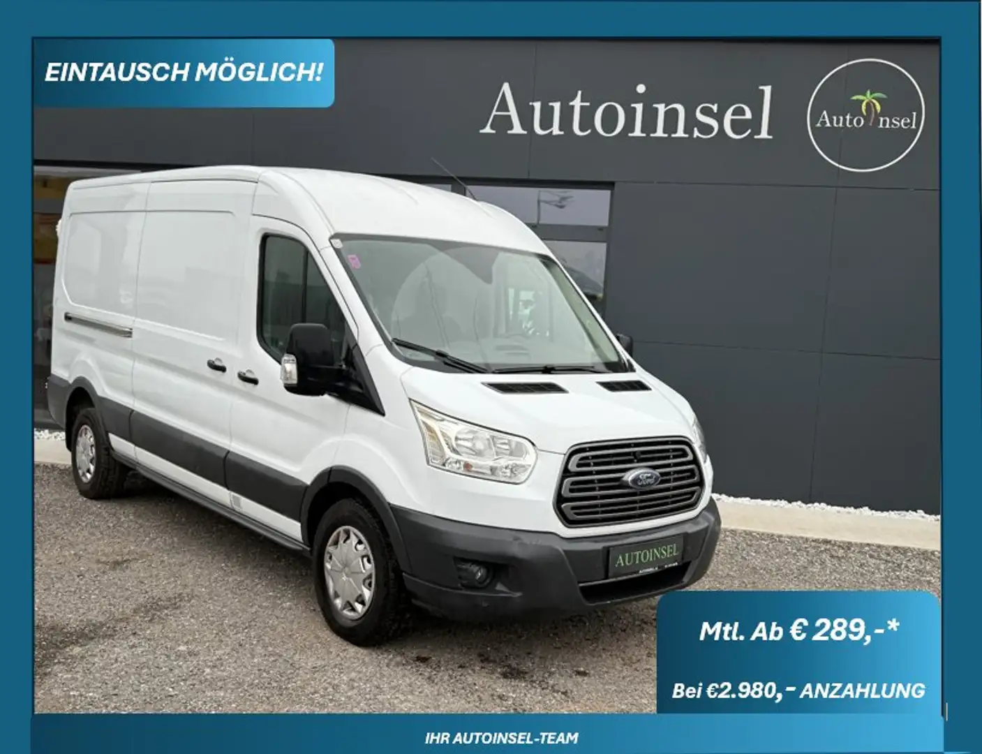 Ford Transit 350 L3 Trend Weiß - 1
