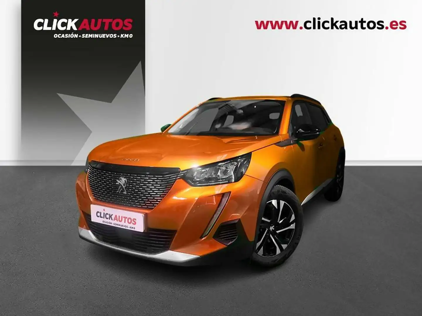 Peugeot 2008 1.2 PureTech S&S Allure EAT8 130 Oranje - 1
