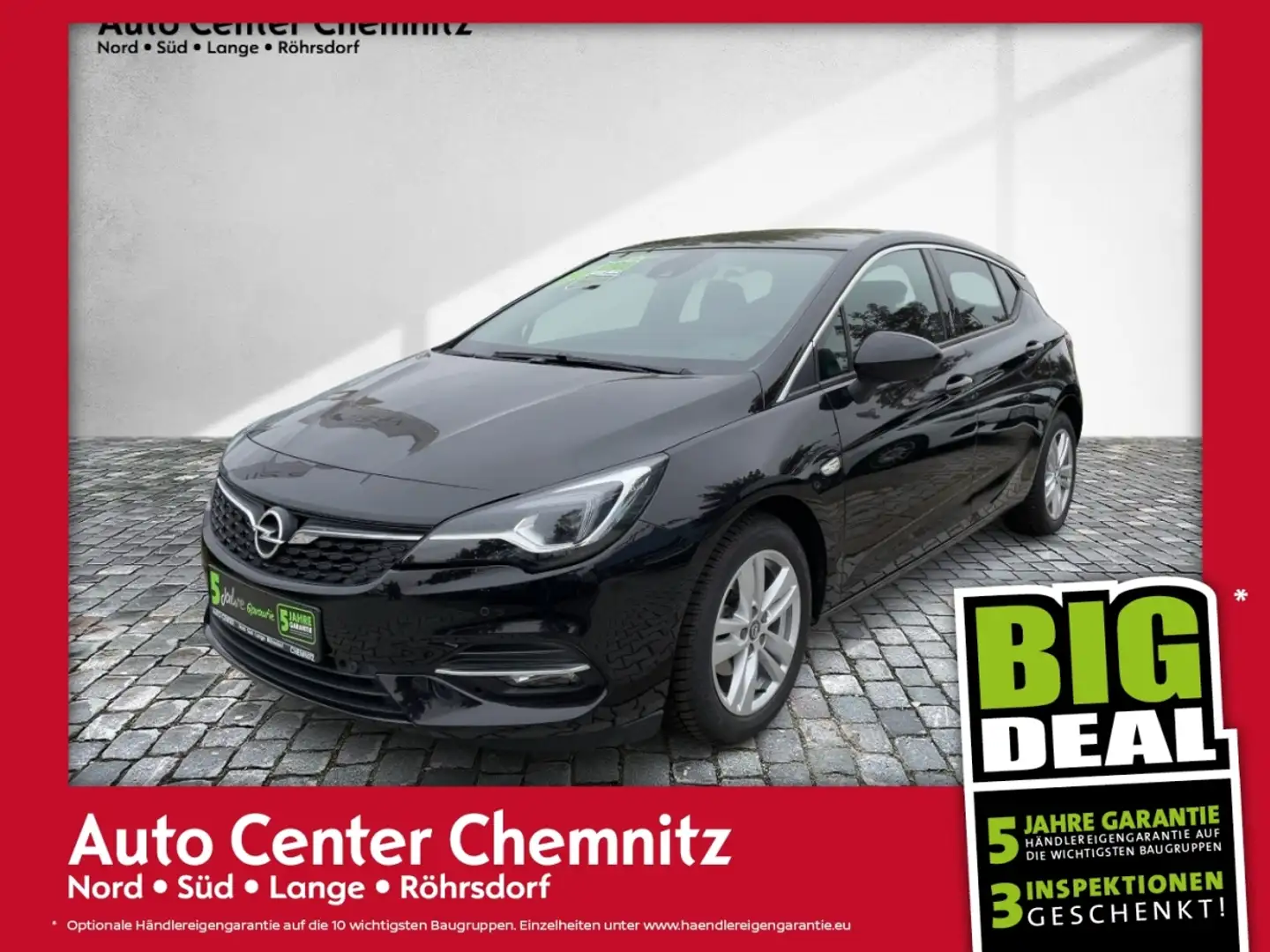 Opel Astra K 1.2 Elegance Matrix/Navi/Ergo/Alcantara Schwarz - 1