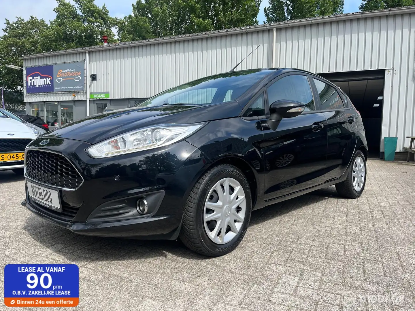 Ford Fiesta Sync Edition 1.5 TDCi euro 6 Negro - 1