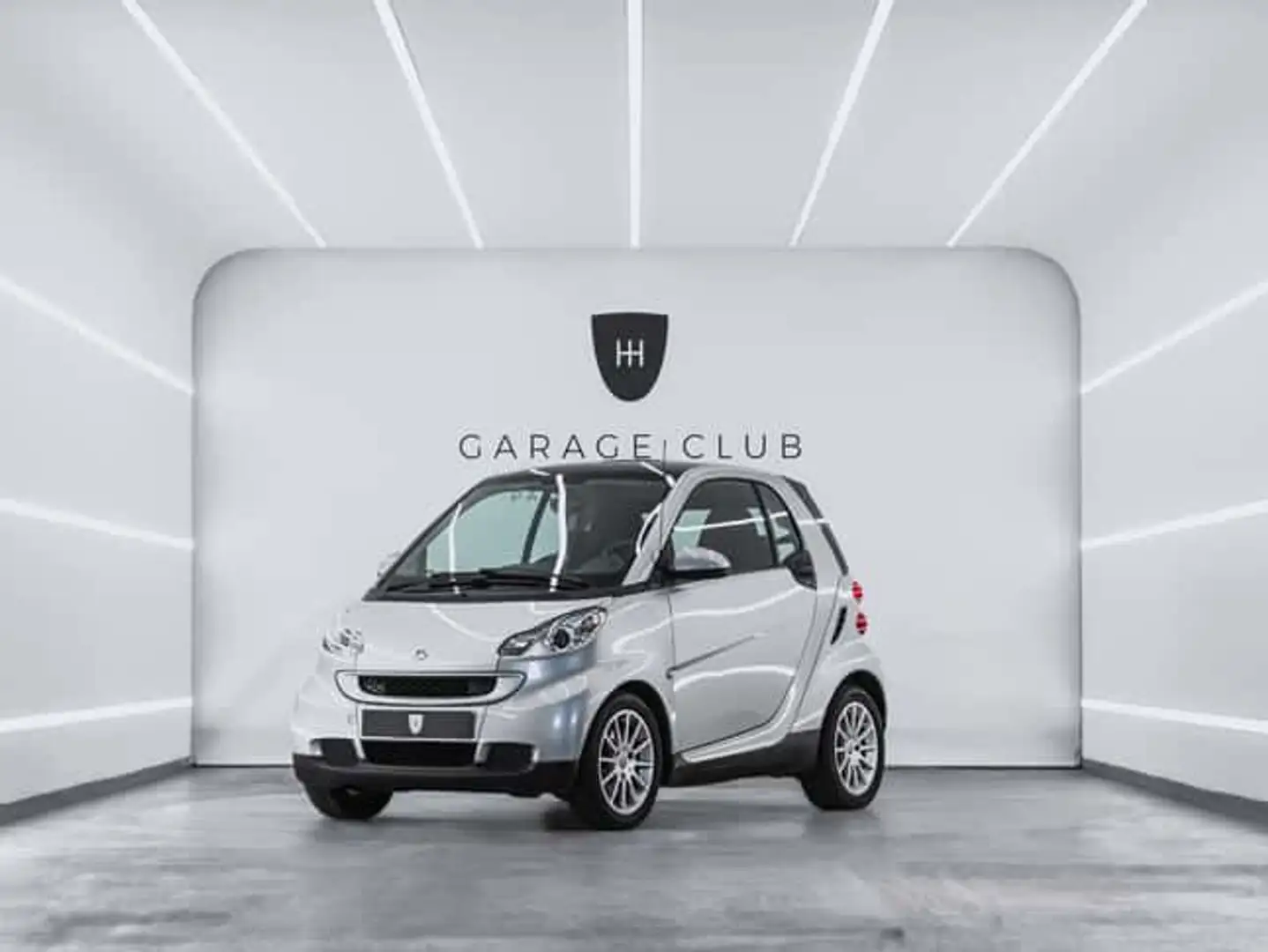 smart forTwo Cabrio 52 mhd Passion Aut. Plateado - 1