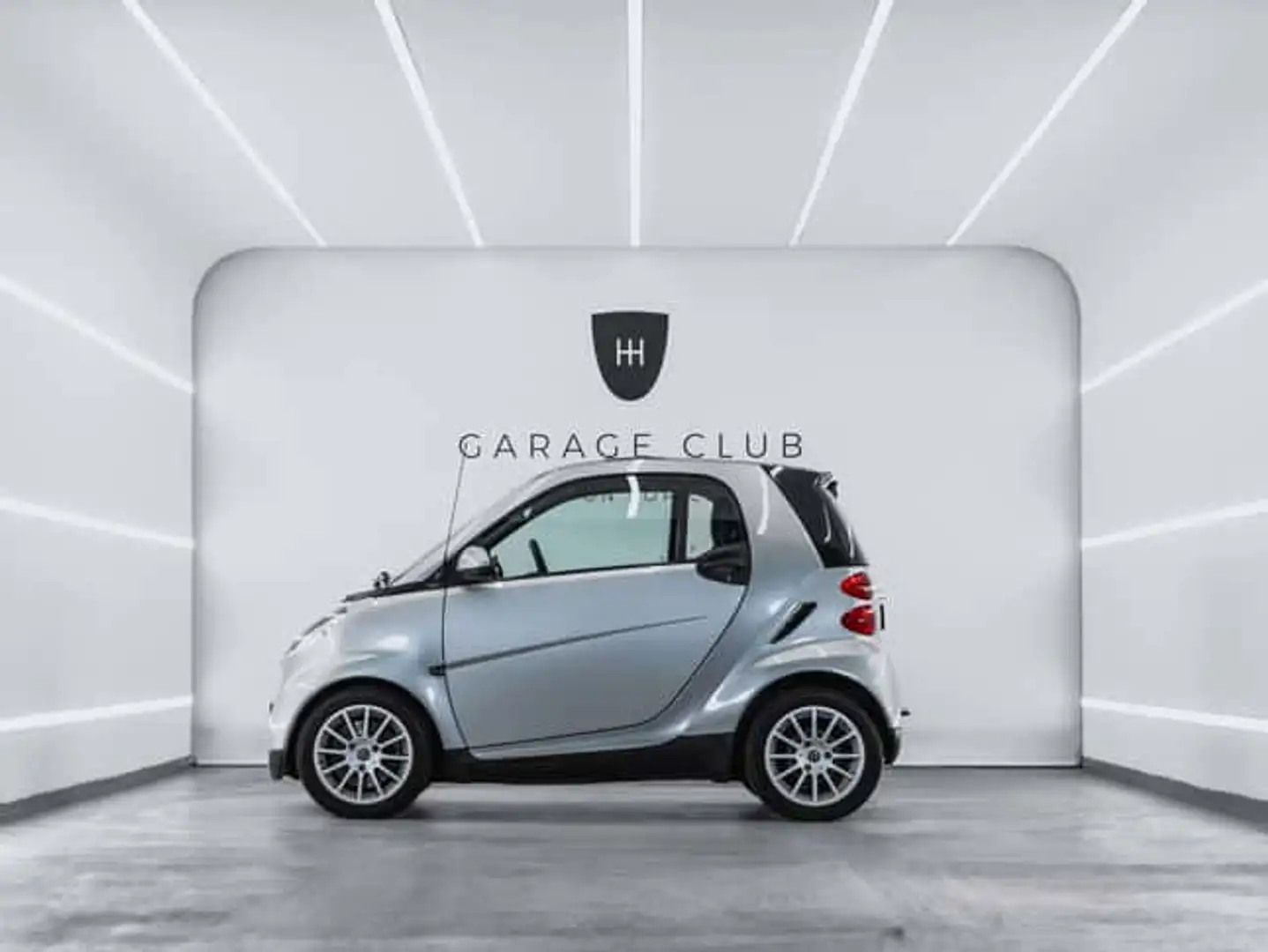 smart forTwo Cabrio 52 mhd Passion Aut. Plateado - 2