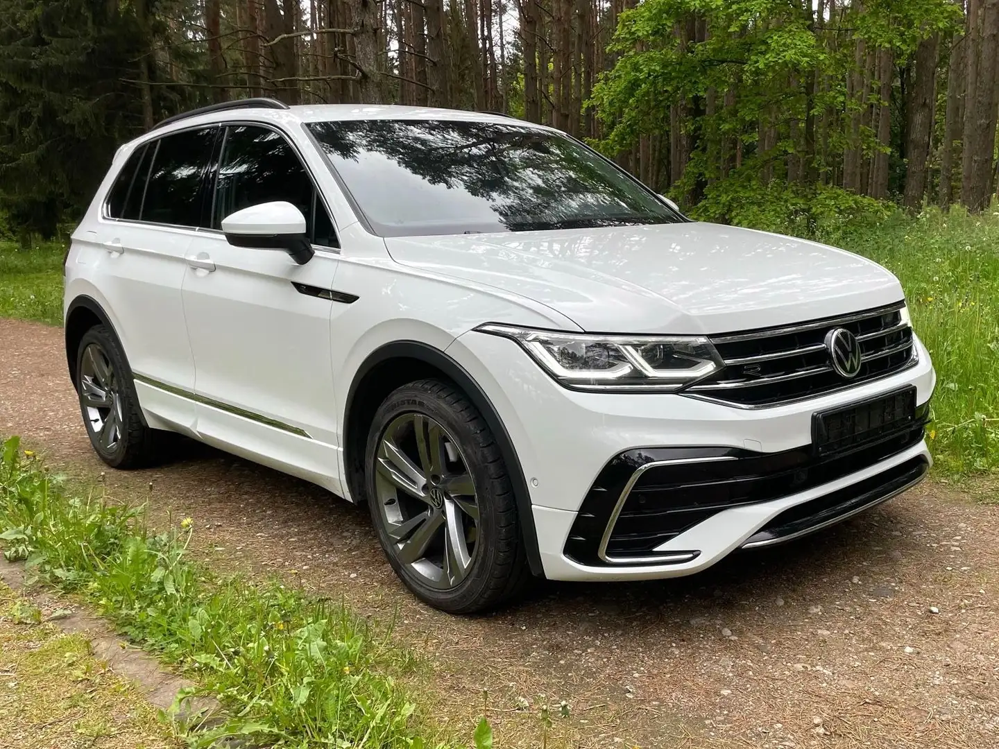 Volkswagen Tiguan 1.5 TFSI R-Line/IQ-LED/RKam/Vitrual/ACC Blanc - 1