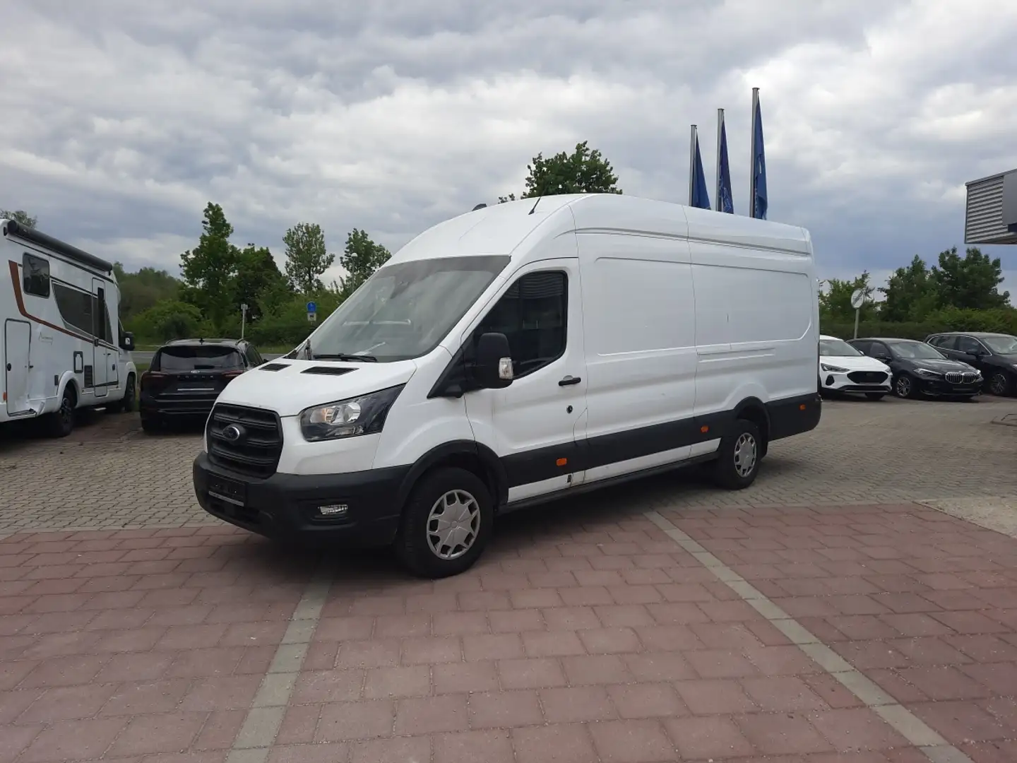 Ford Transit Kasten 2.0 TDCi 350 L4 RWD Sync4 , Kamera SHZ Білий - 2
