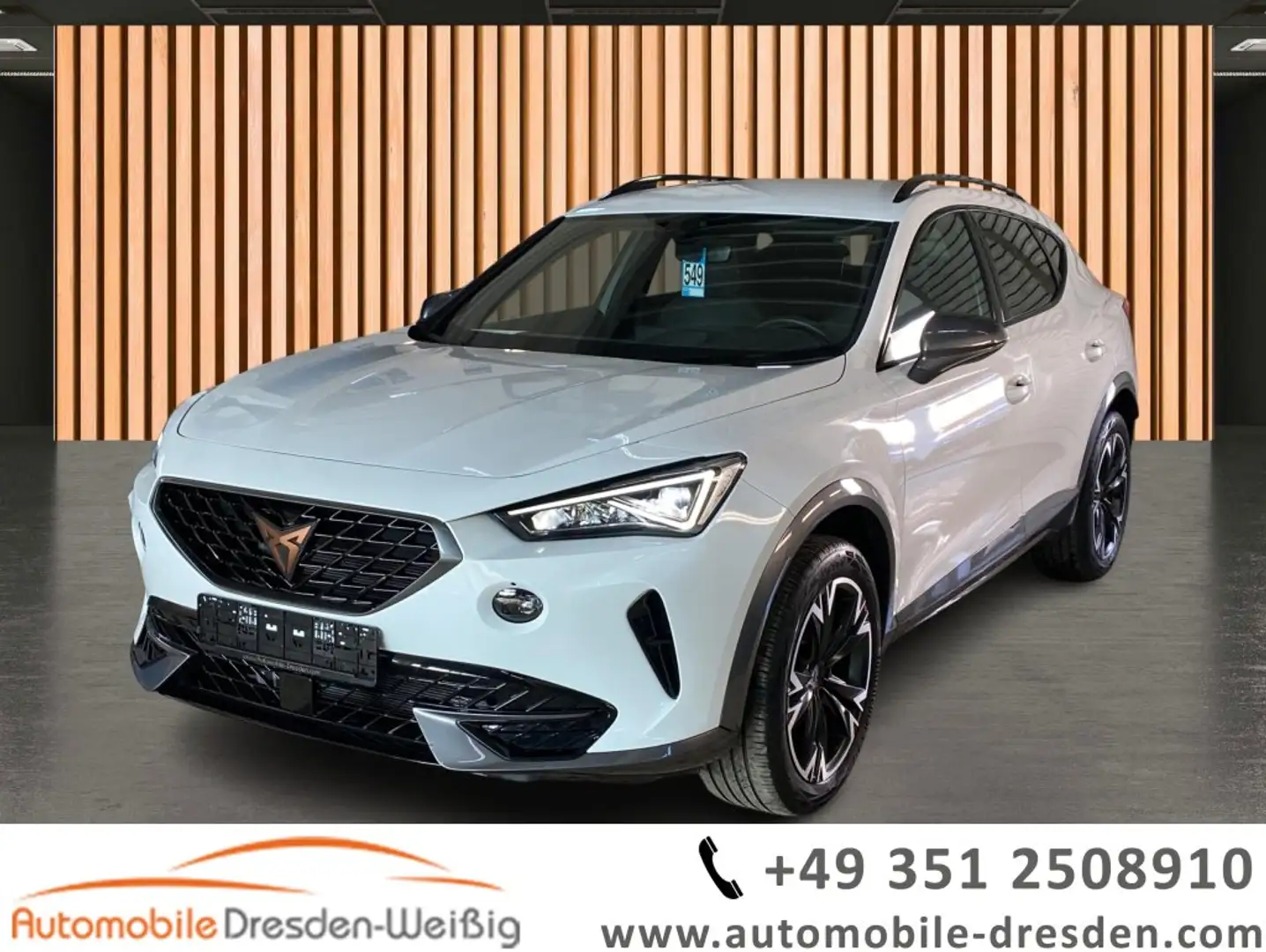 CUPRA Formentor 1.5 TSI DSG*ACC*Full Link*Kessy*PDC* Bílá - 1