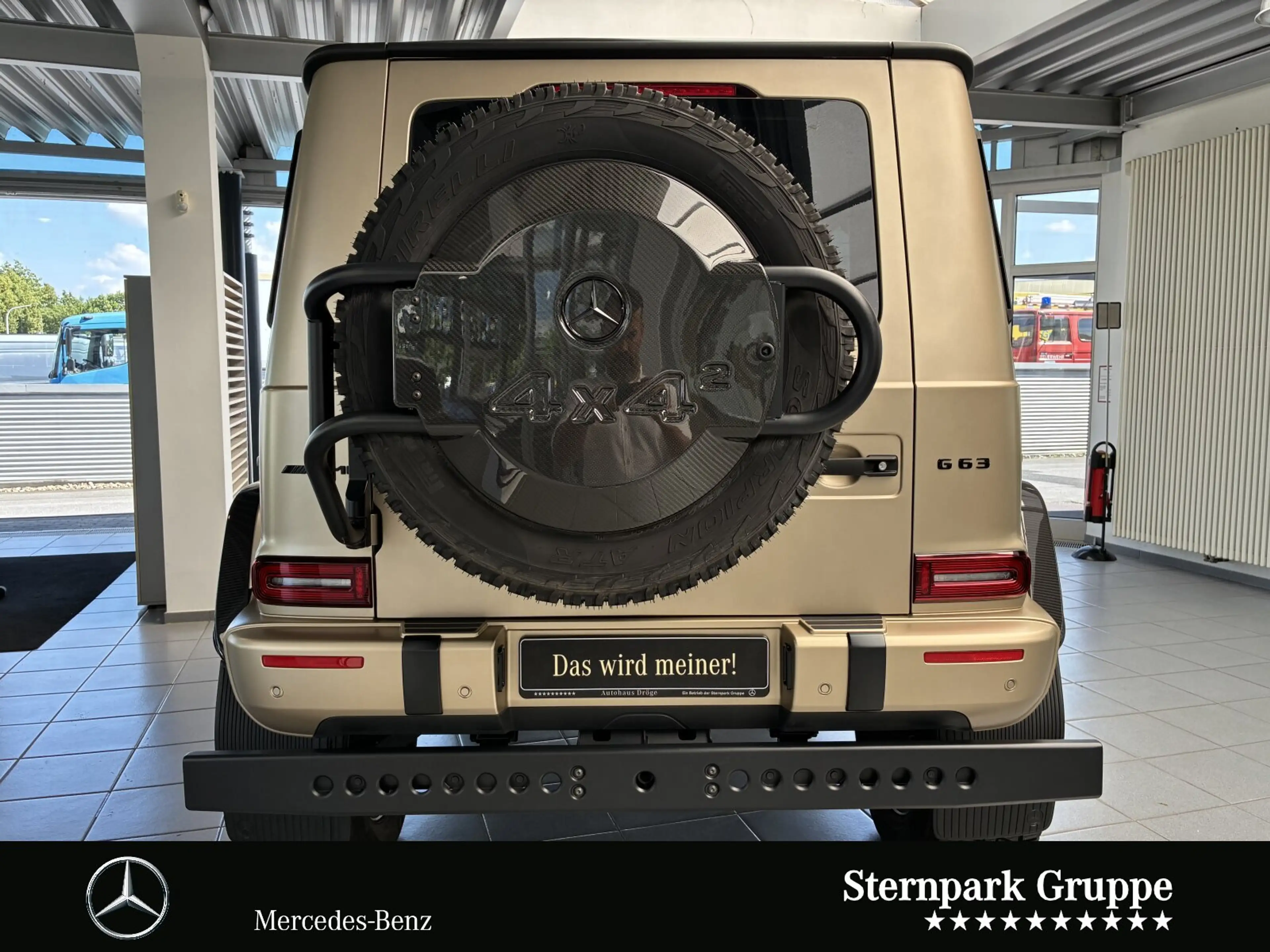 Mercedes-Benz G 63 AMG 4x4² One-of-40*Kalahari-Gold-Magno*G-Manufaktur — photo 6