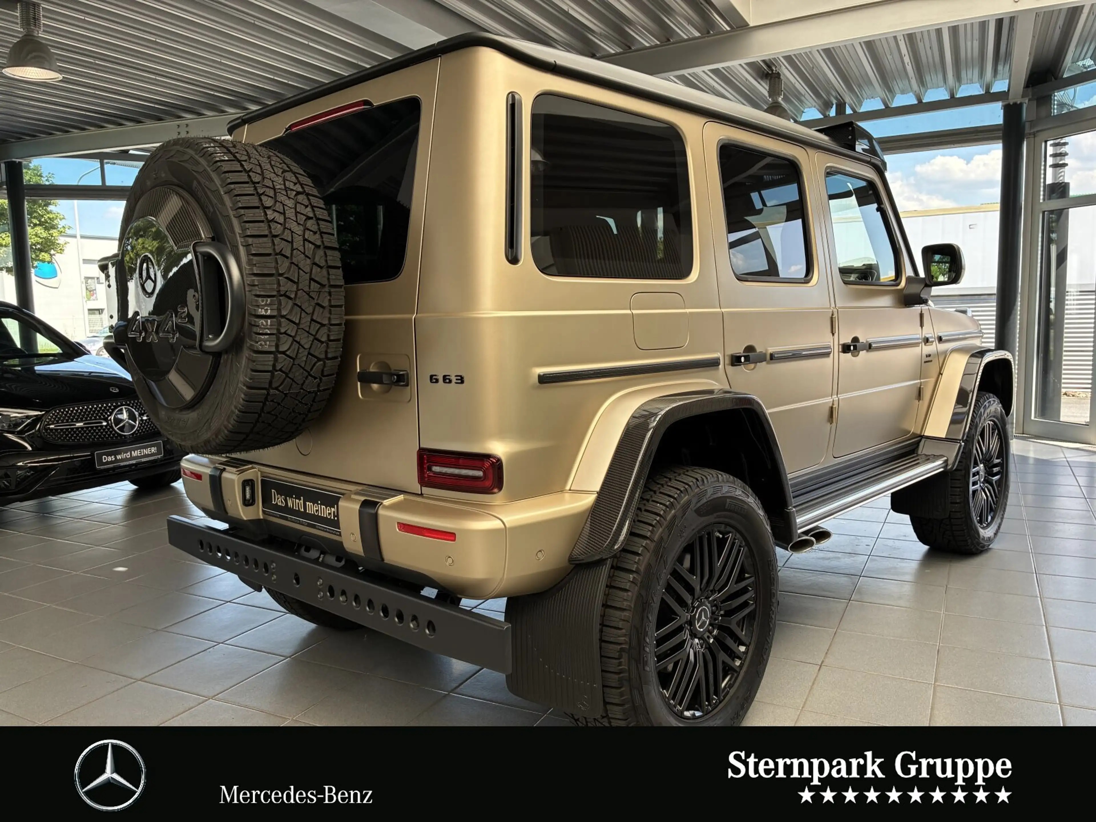 Mercedes-Benz G 63 AMG 4x4² One-of-40*Kalahari-Gold-Magno*G-Manufaktur — photo 5