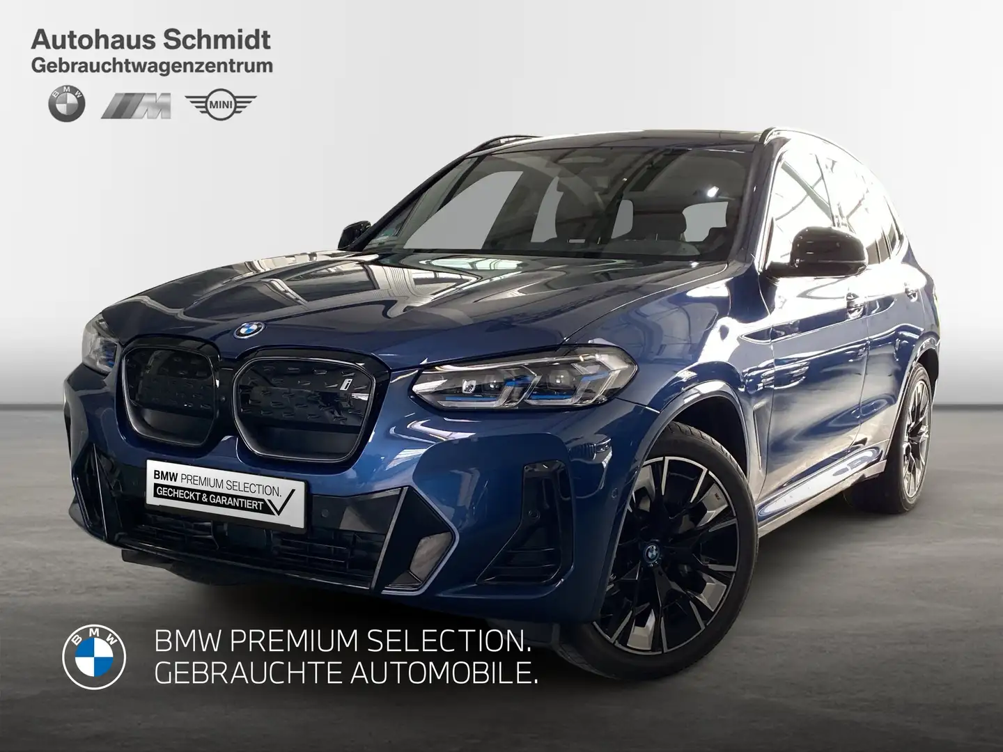 BMW iX3 418 € netto Leasing ohne Anzahlung* Blau - 1