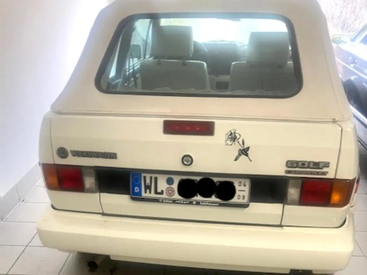 Volkswagen Golf Cabriolet Golf 1 Karmann, US Version, foto 2