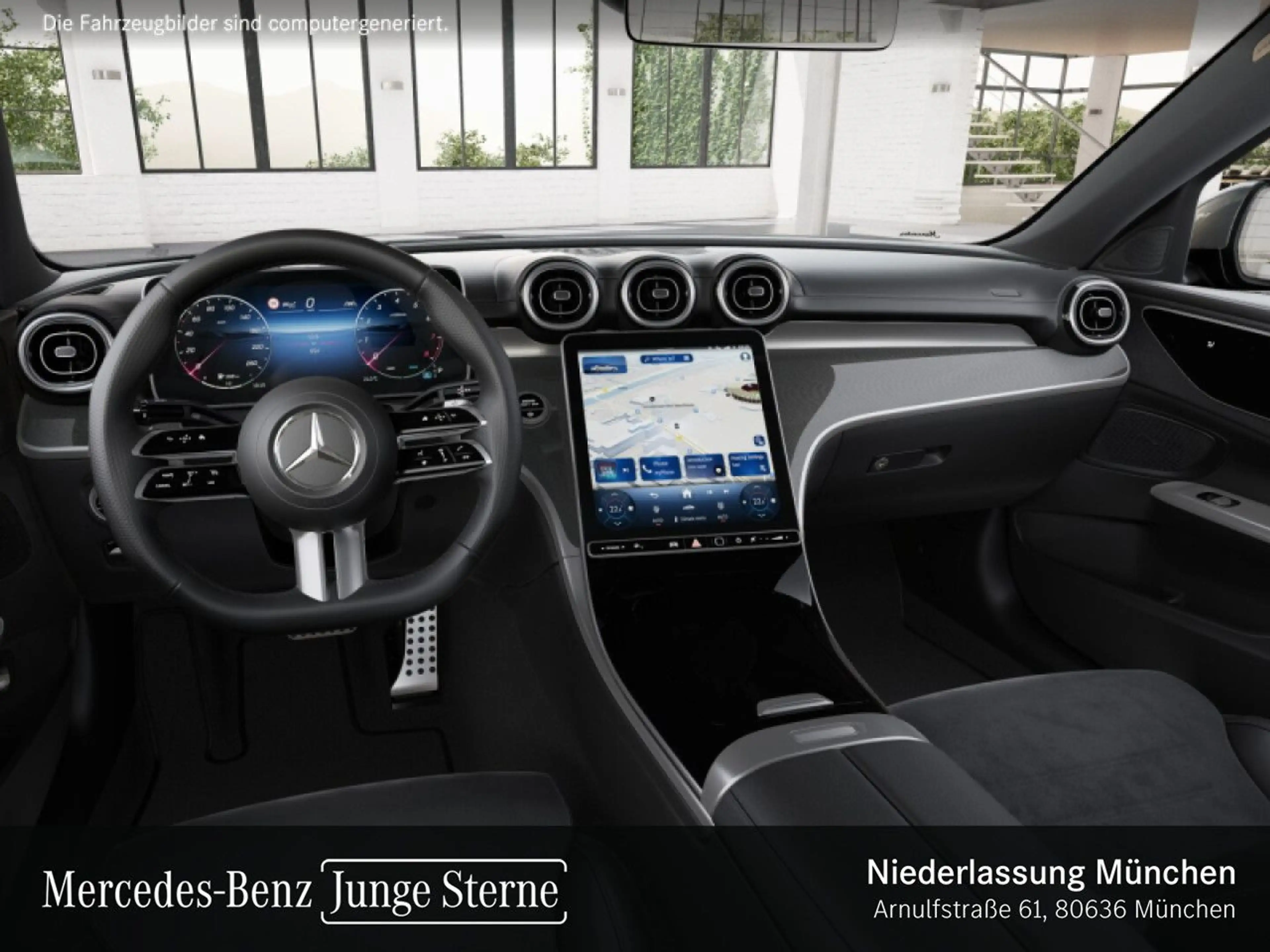 Mercedes-Benz C 200 AMG+360+TOTW+KEYLESS+9G — photo 9