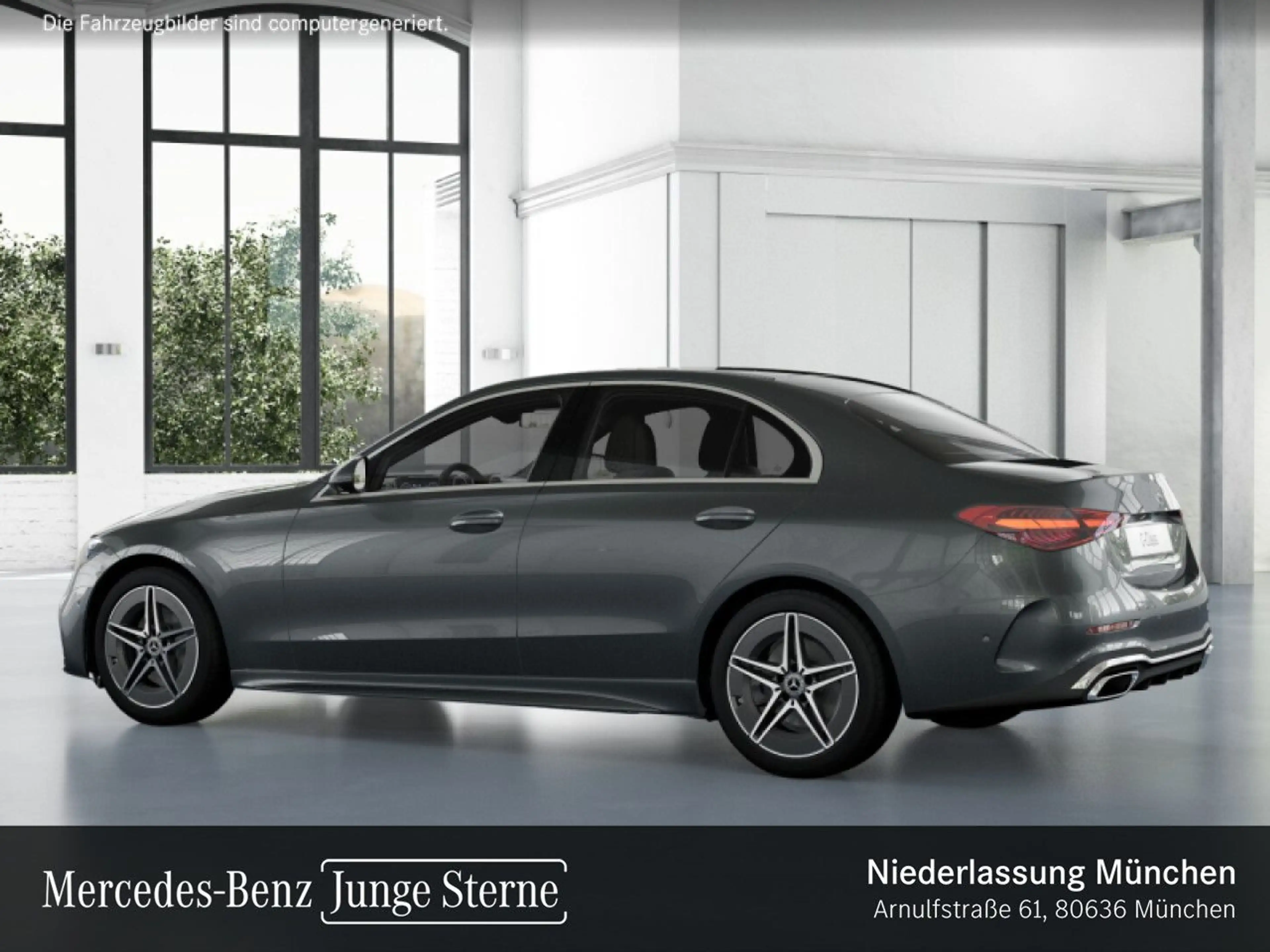 Mercedes-Benz C 200 AMG+360+TOTW+KEYLESS+9G — photo 14