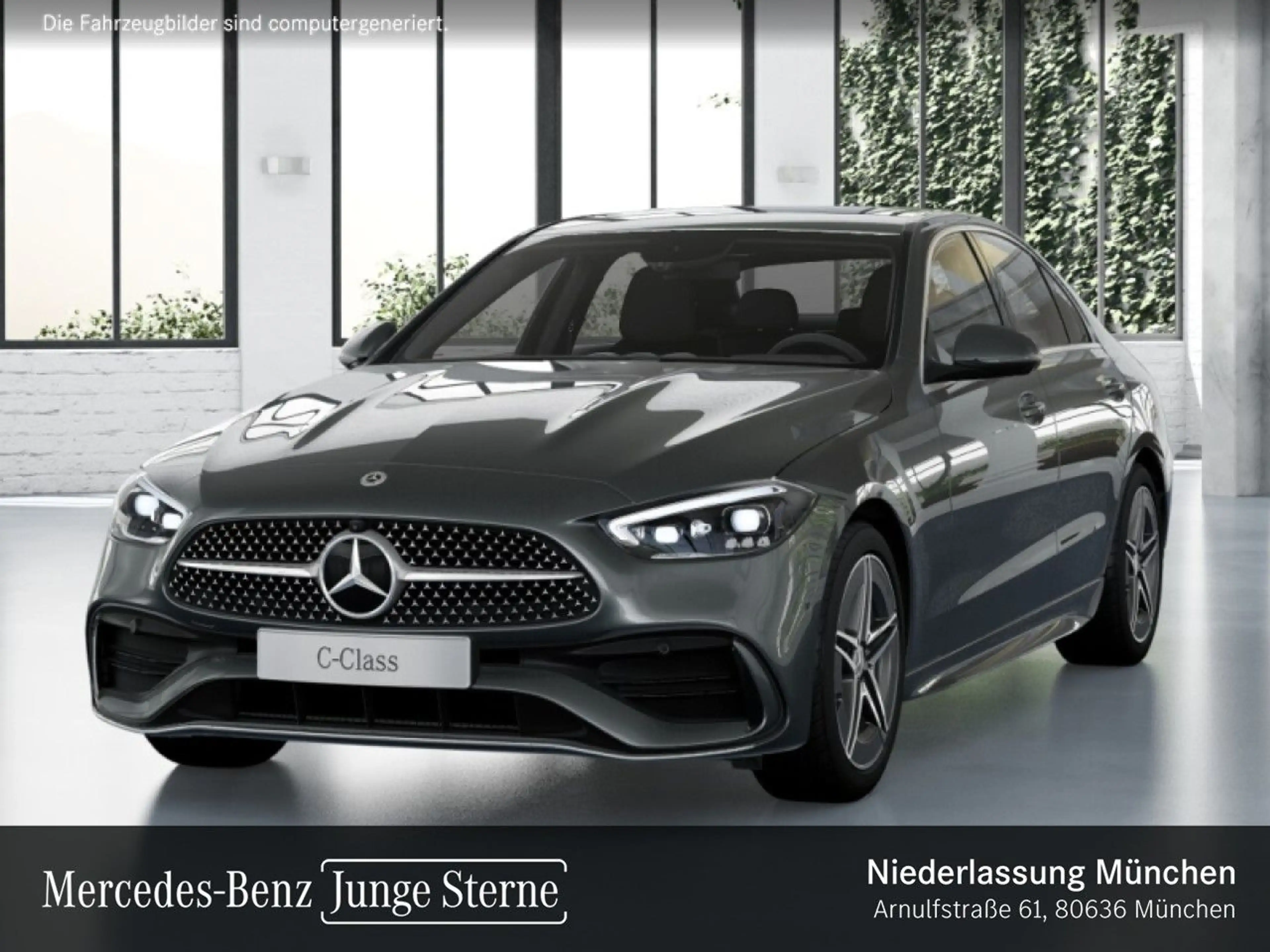 Mercedes-Benz C 200 AMG+360+TOTW+KEYLESS+9G — photo 2