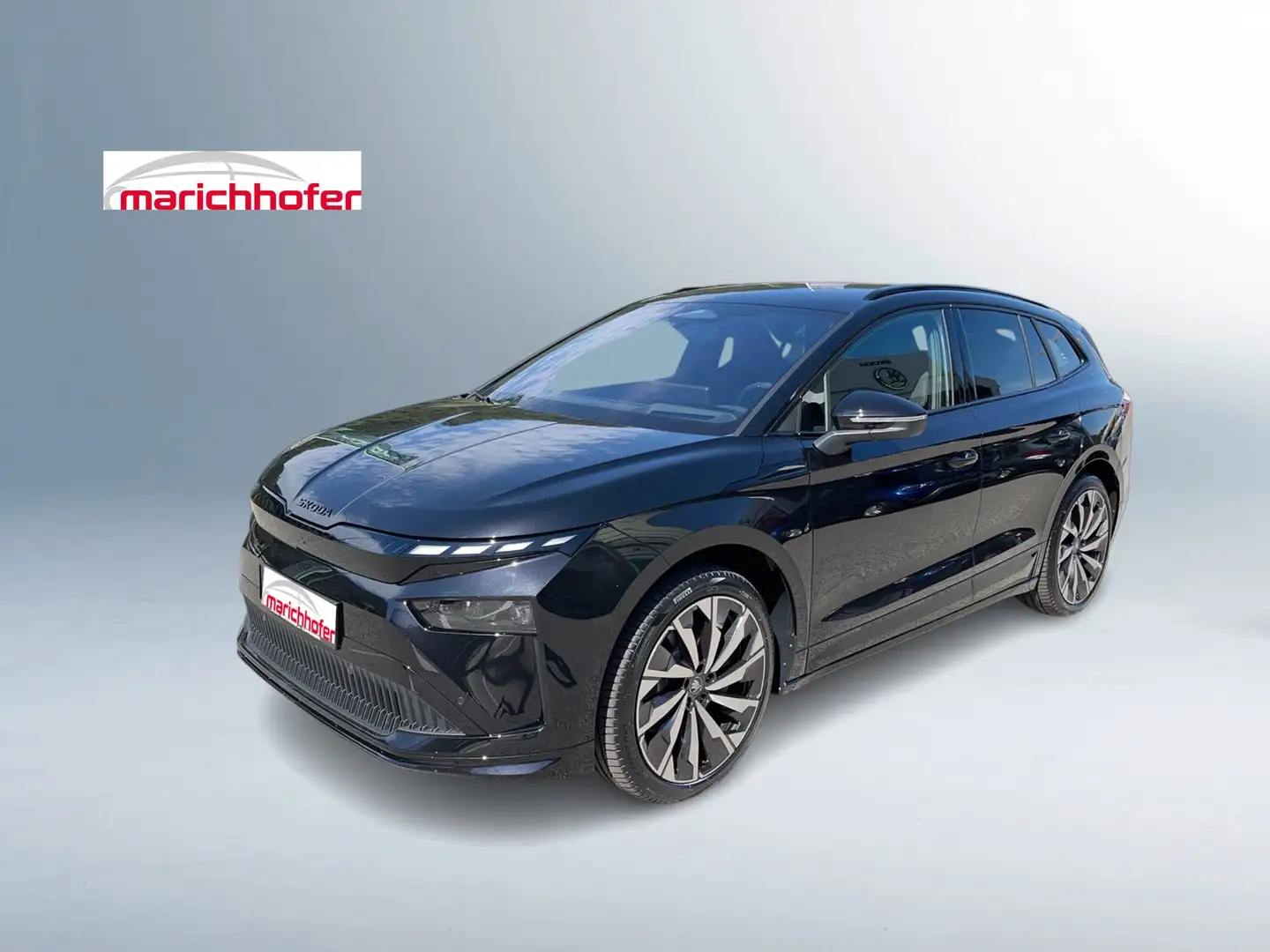 Skoda Enyaq Sportline 85x Schwarz - 1