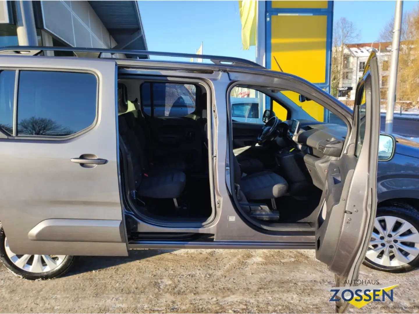 Opel Combo Life Ultimate 1.2 Benzin Autom, EU6d Klimaaut, Navi, Gris - 2
