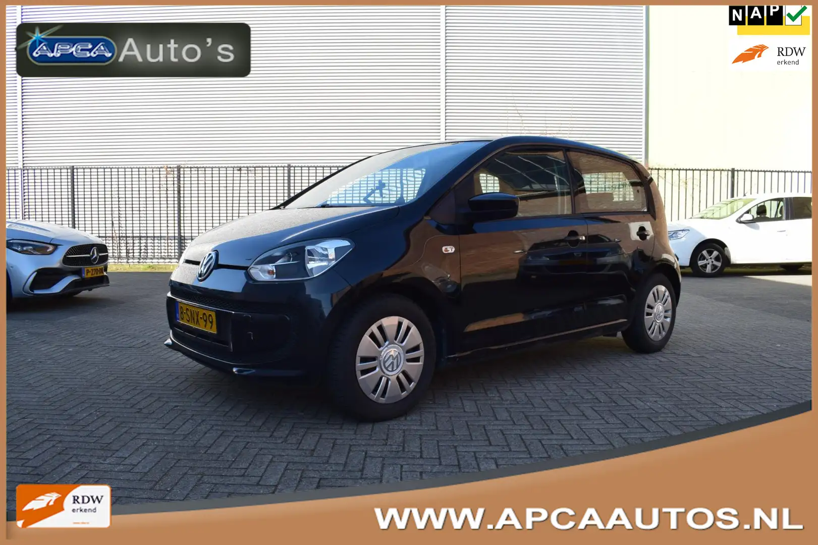 Volkswagen up! 1.0 move up! NLauto 5 Deurs DealerOH 6 md GARANTIE Negro - 1
