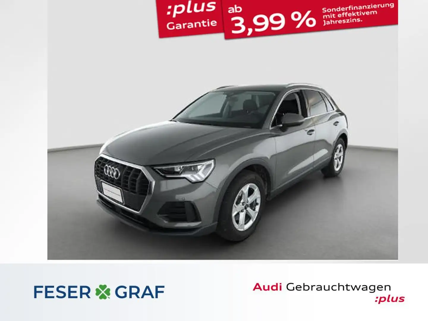Audi Q3 35 TDI Stronic,LED,Navi+,ACC,Kamera Grau - 1
