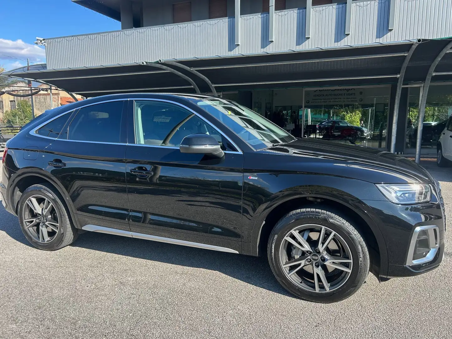 Audi Q5 Q5 Sportback 2021 40 2.0 tdi mhev  S-line s-tronic Noir - 1