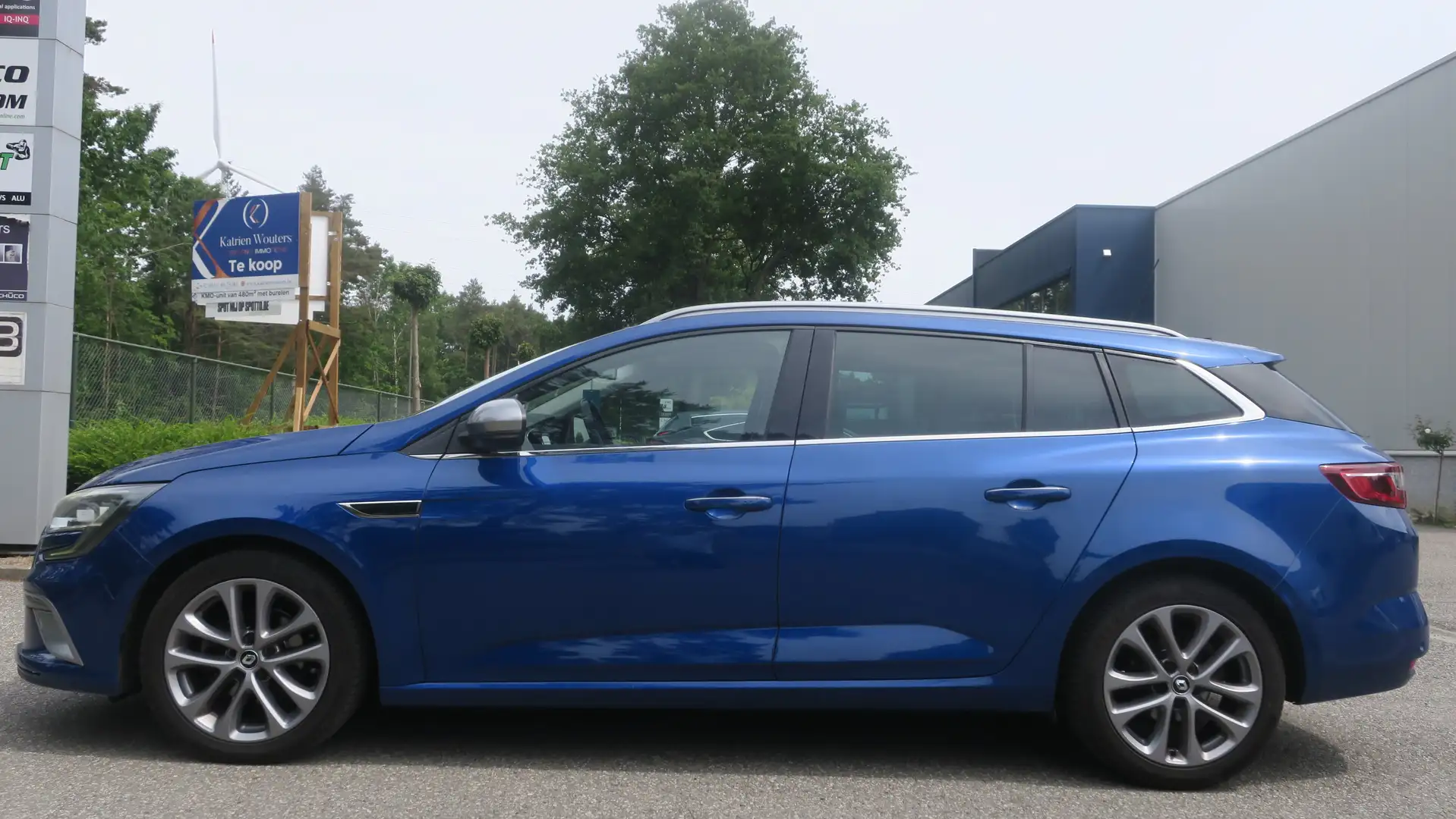 Renault Megane Mégane SW 1.5 dCi Energy GT-Line" Automaat" Blauw - 2