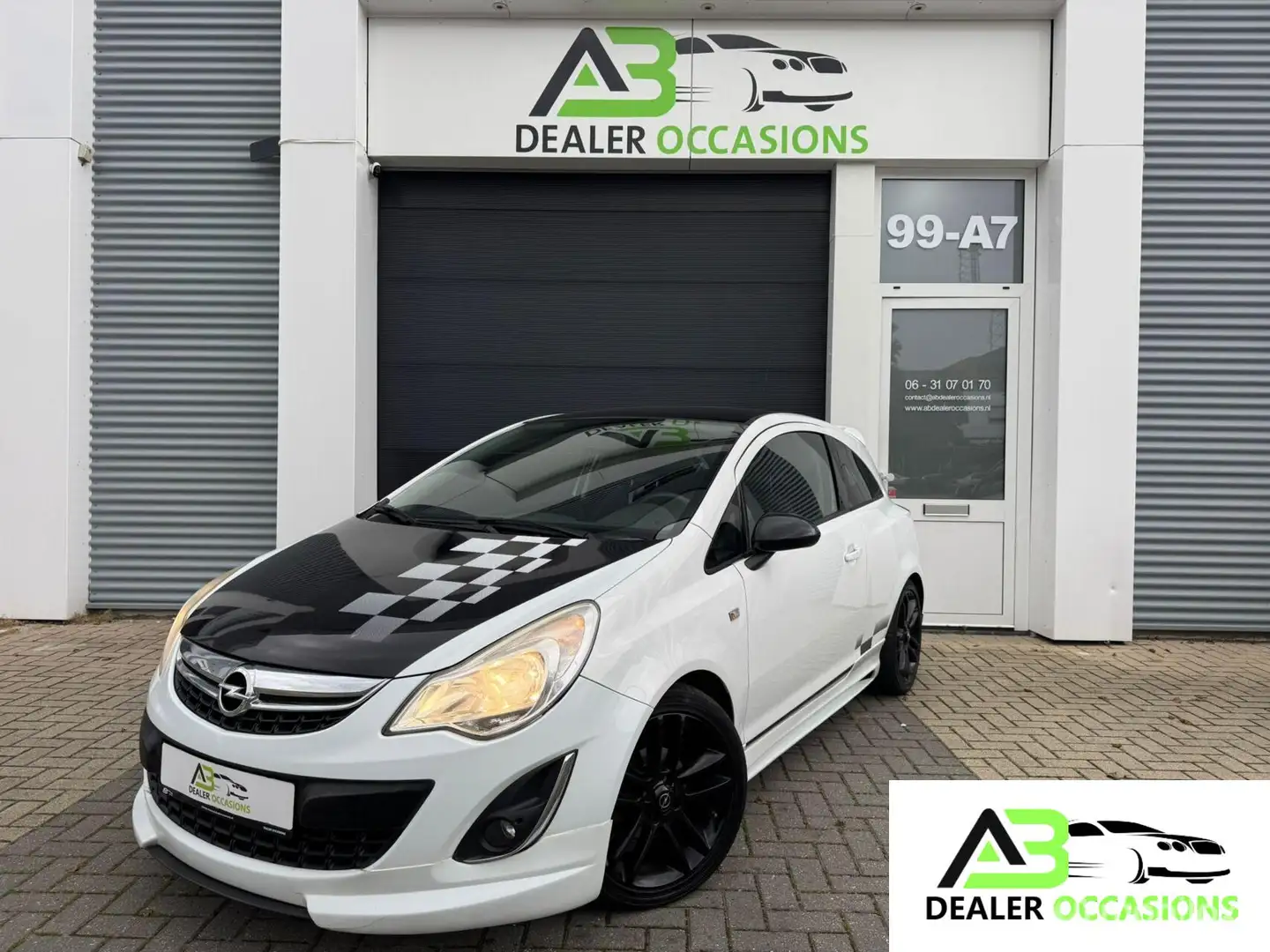 Opel Corsa 1.4-16V OPC /Color-Stripes/Tempomaat/Clima/APK Blanc - 1