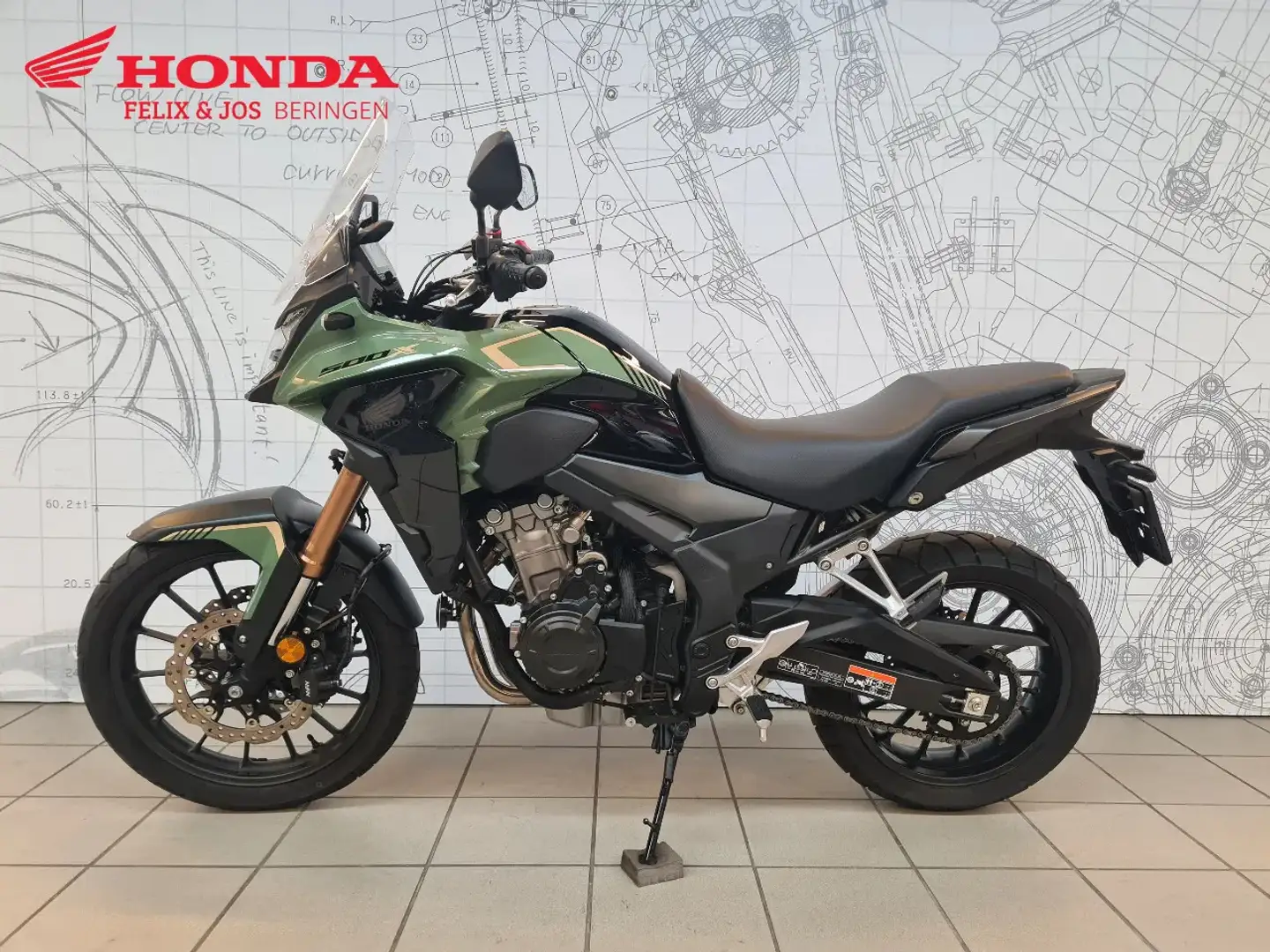 Honda CB 500 X Vert - 2