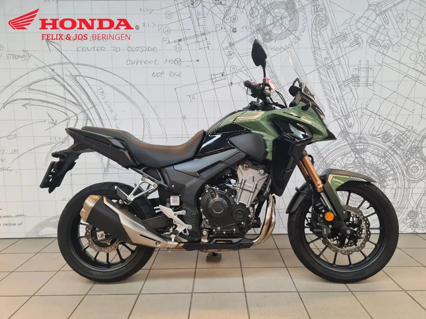 Honda CB 500 X Vert - 1