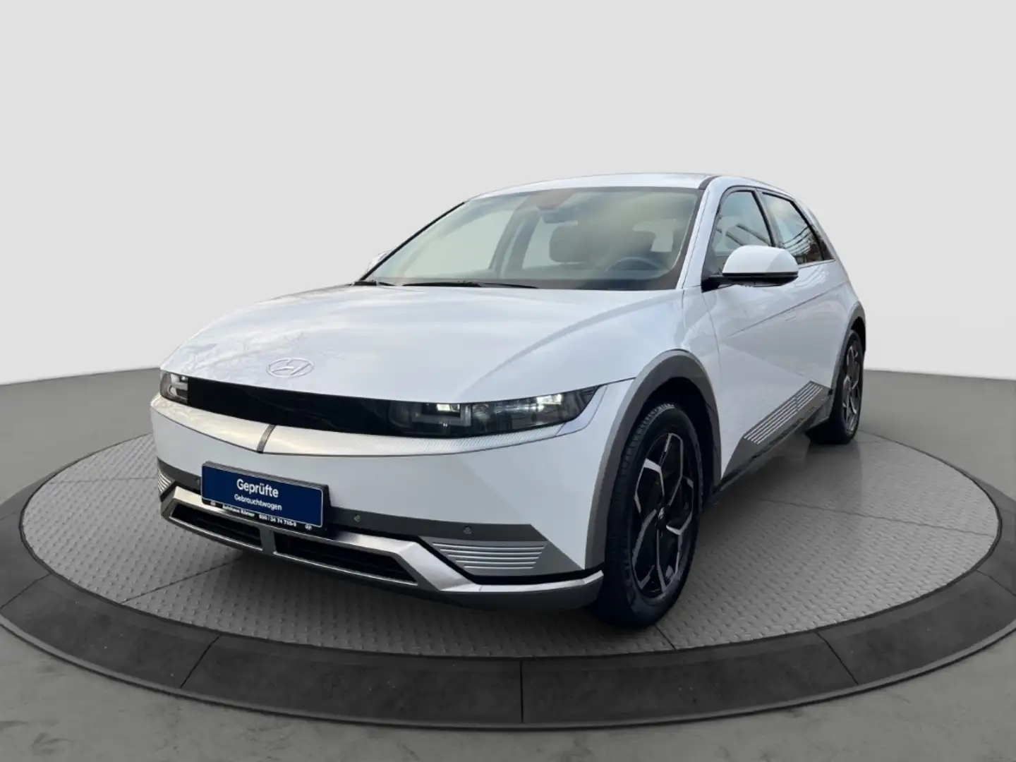 Hyundai IONIQ 5 DYNAMIQ 58kWh *WÄRMEPUMPE*LED*CAM*NAVI* Biały - 2