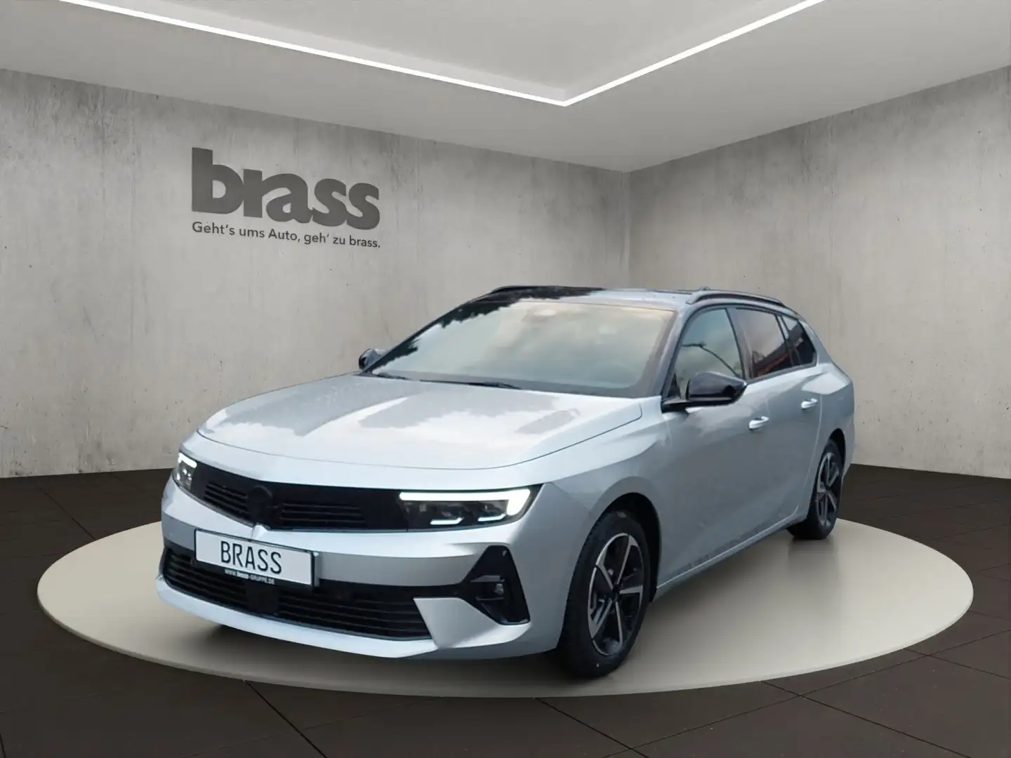 Opel Astra Sports Tourer GS Hybrid 107 kW (145 PS), Silber - 1