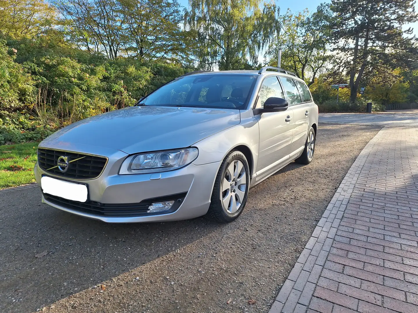 Volvo V70 V70 D4  Geartronic Black Edition Argent - 1