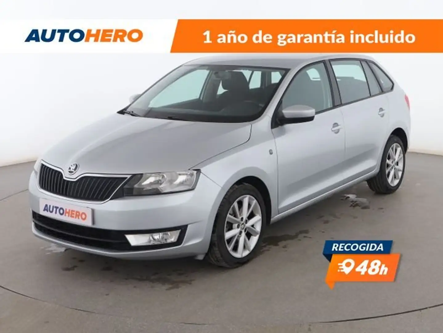 Skoda Rapid/Spaceback 1.6TDI CR Ambition 77kW Grijs - 1