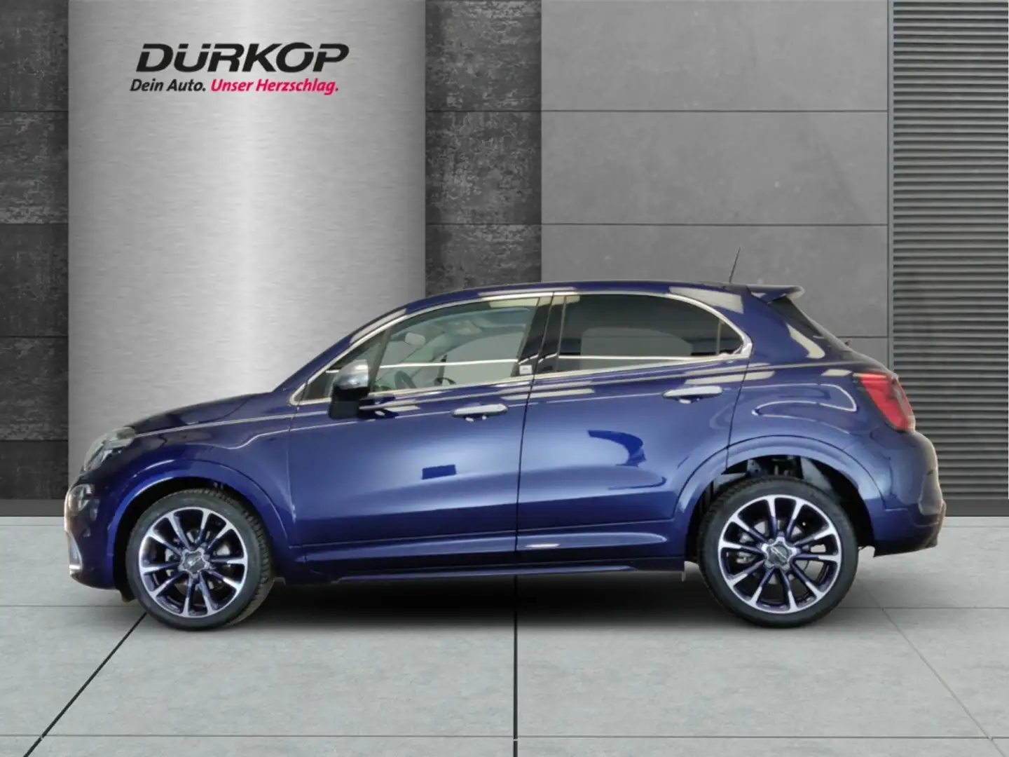 Fiat 500X Dolcevita Launch Edition GSE Navi LED Apple CarPla Blau - 2